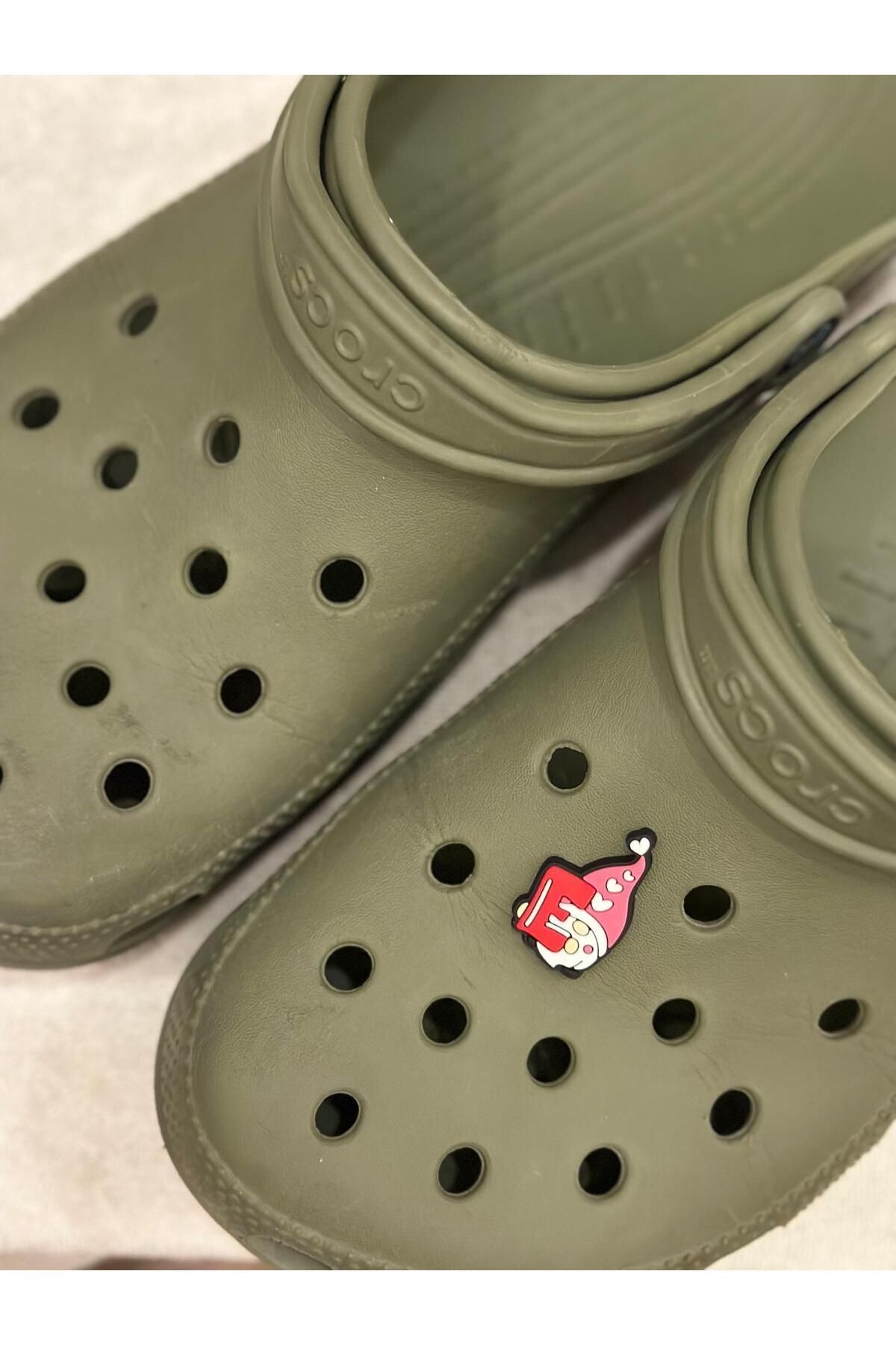 هدیه مفهومی دمپایی زینتی JIBBITZ E کوتوله ناز با حروف 1 قطعه Crocs