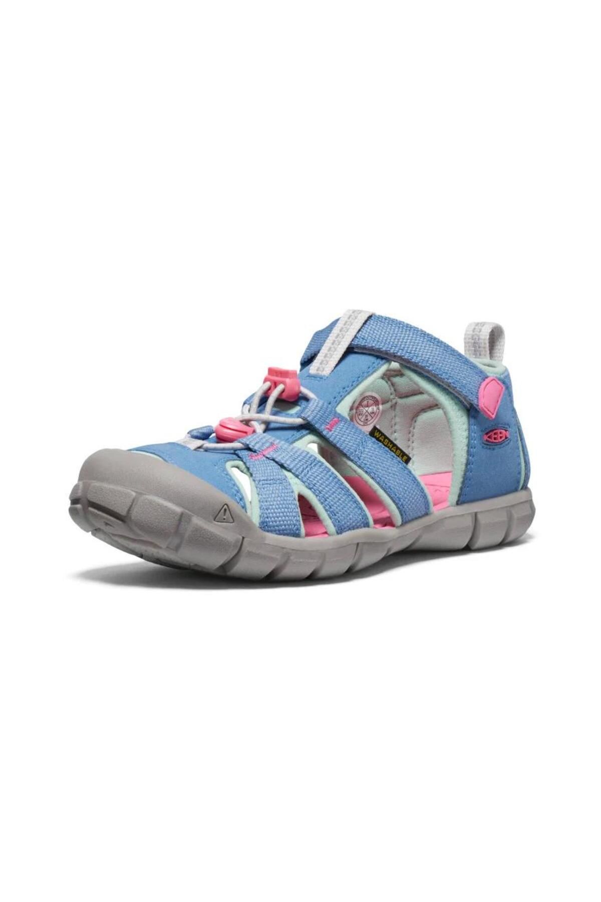 Keen-1028850   Seacamp II CNX Coronet - Turquoise/Hot Pink Women's Sandals 4