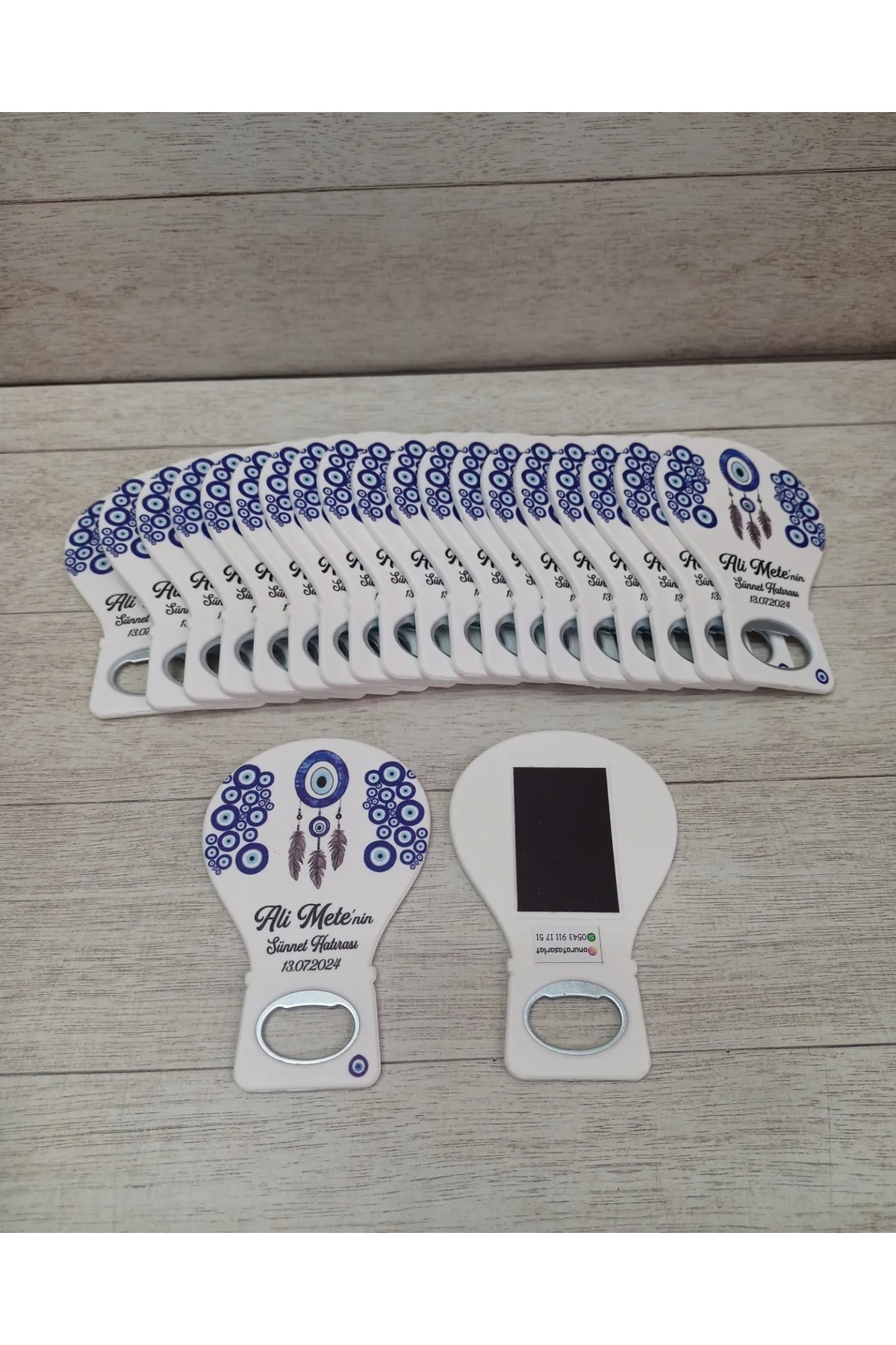 onuratasarlat 25 Adet Balon Magnet Açacak Yeni Doğan, Doğum Günü, Sünnet, Nişan, Söz, Düğün Hediyelik fotoğrafı 4 (önizleme)