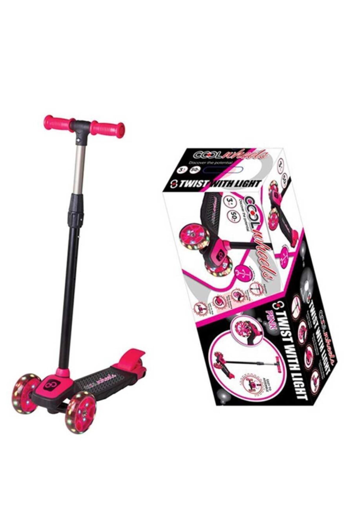 Furkan Fr58048 Cool Wheels Twist Scooter Pembe Oyuncak