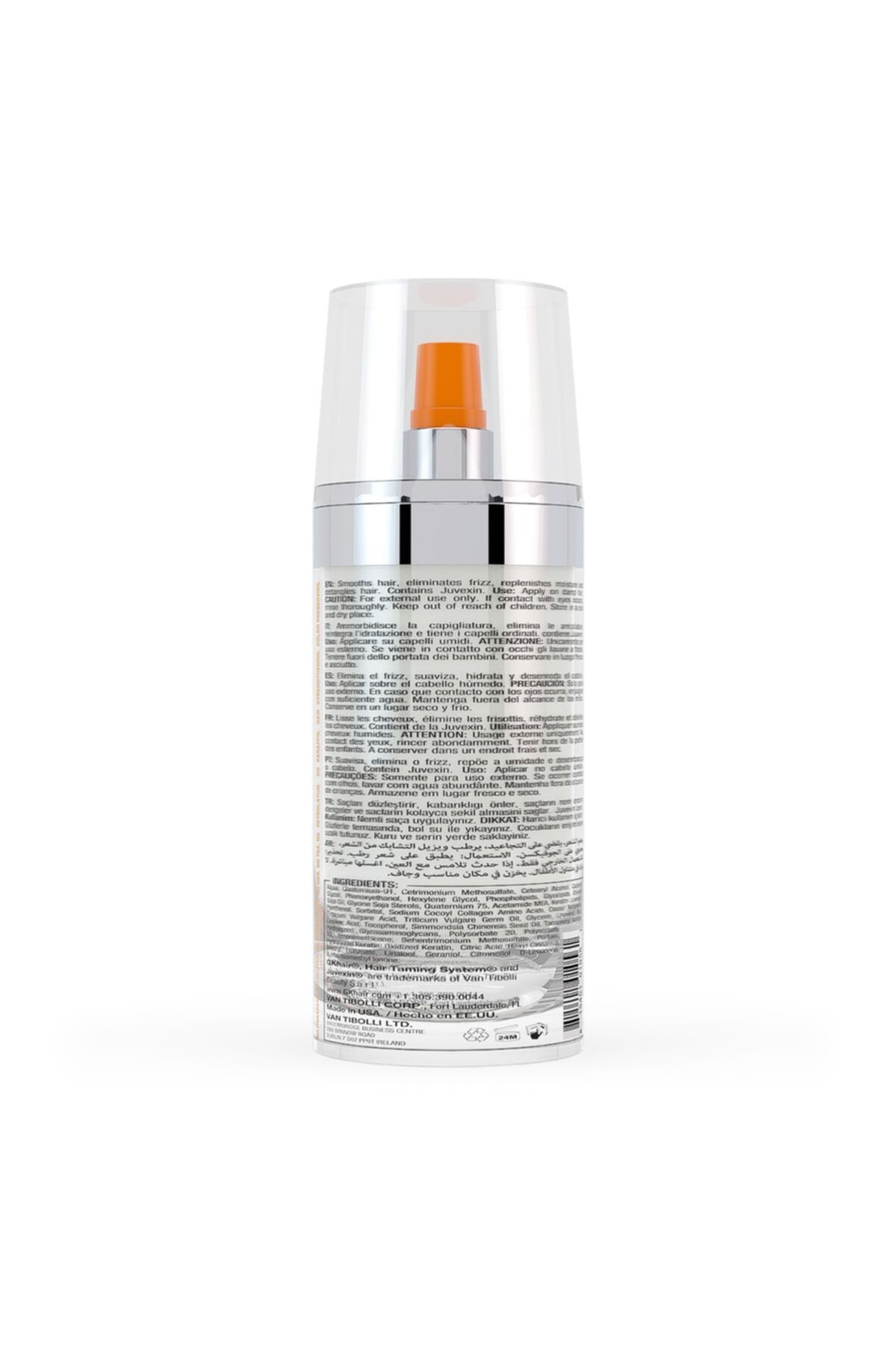Global Keratin Leave_in Nemlendiriçi Ve Onarıçı Saçta Kalan Bakım Spreyi 120ml — 815401010561 — تصویر 2 از 3