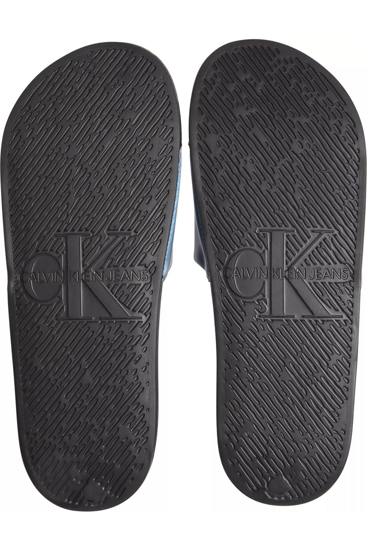 دمپایی سیاه مردانه ورود برند آقایان با یک دمپای راحت YM0YM00953 0GW Calvin Klein
