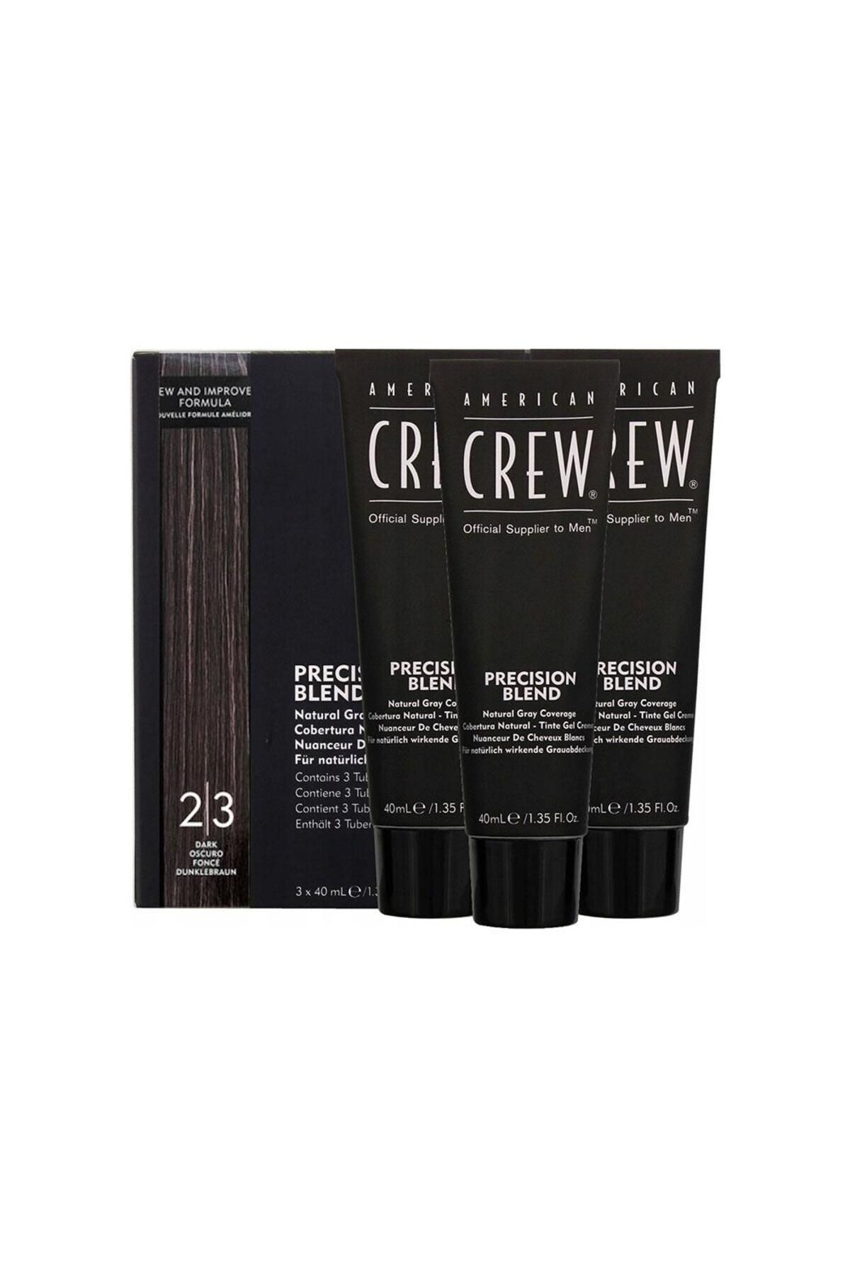 رنگ مو سفید مردانه مخلوط دقیق 2 3 کانسیلر 3x40ml American Crew