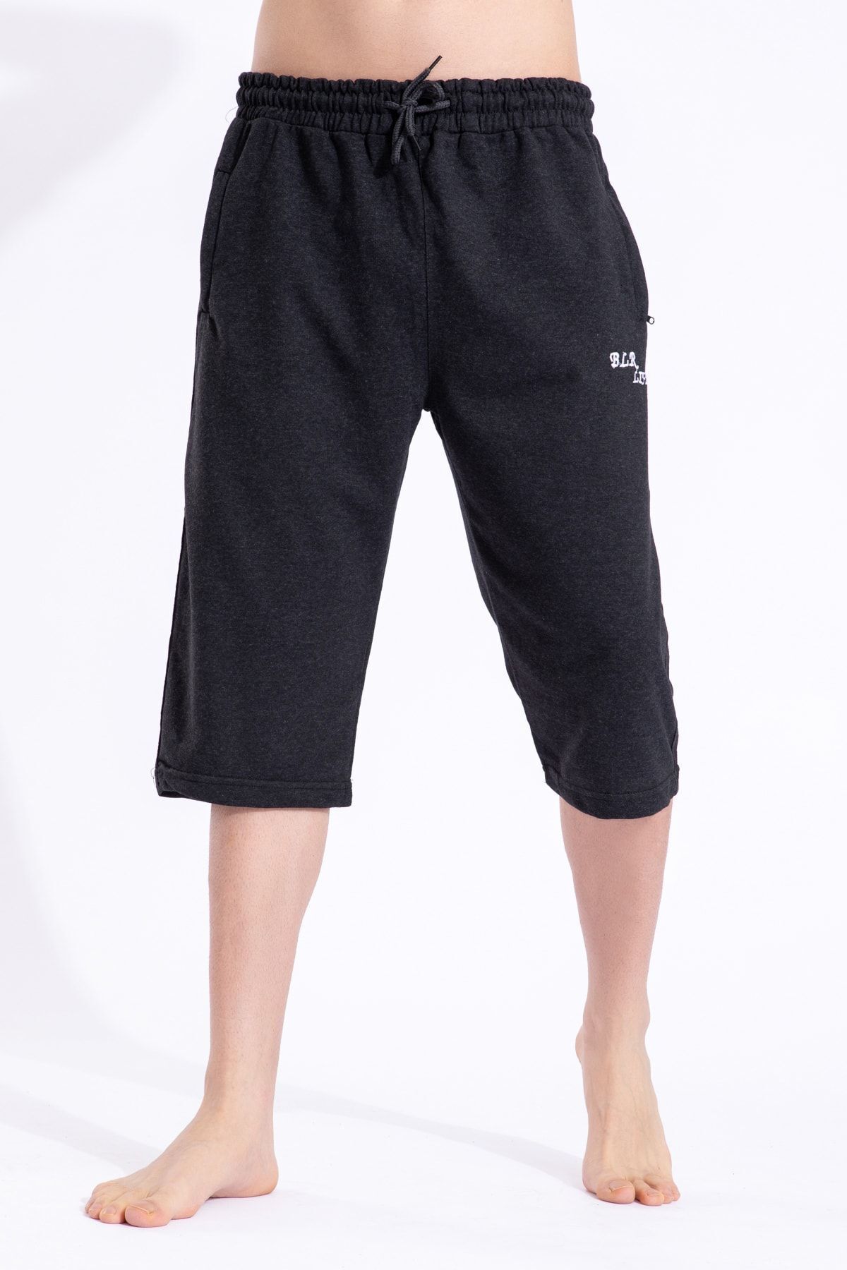 TAMPAP-Men's Large Size Capri Shorts with Pockets Blr-09 3