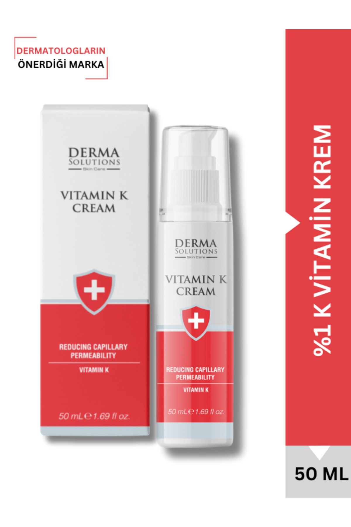 VITAMIN K 1% CREAM - کرم ویتامین K که نفوذپذیری مویرگی را کاهش می دهد DermaSolutions
