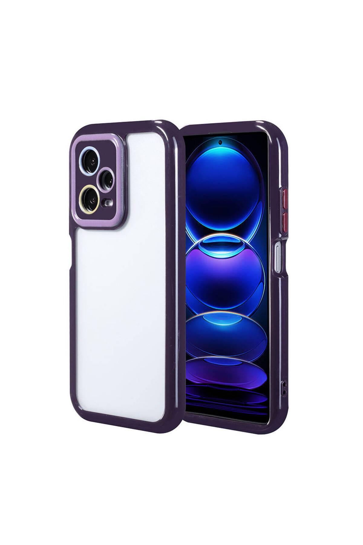 Xiaomi Redmi Note 12 Pro 5G Case Camera Protected Color Edge and Frame Design Vitamin Cover