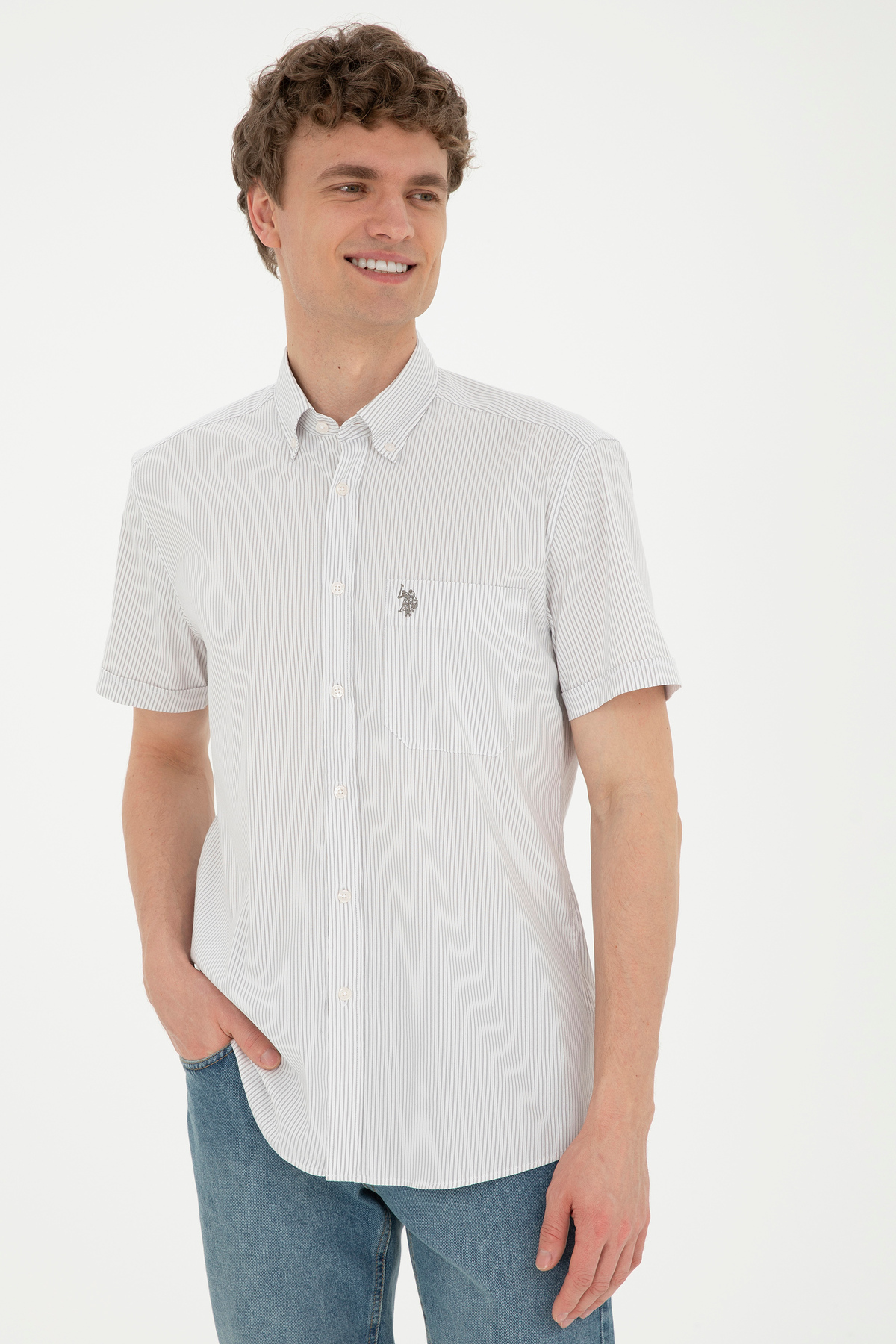 پیراهن مردانه یو اس پولو | 1018630 U.S. Polo Assn. - Image 9