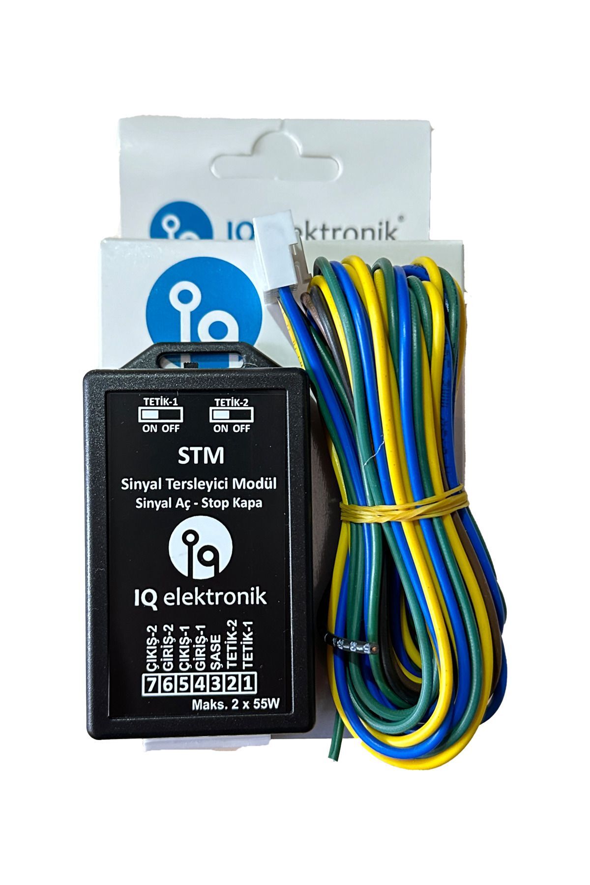 XMOD Stm Sinyal Tersleyici Modül Sinyal ve Parkların Ters Cakışması İq Elektronik Tüm Araçlara Uygun