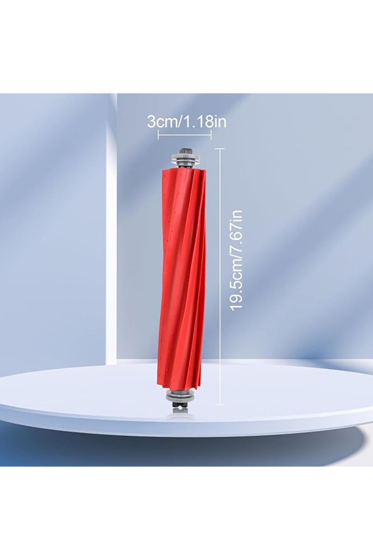 Ozemtek-Roborock Q7 Max Q7 Max Plus - Compatible Main Silicone Brush 3