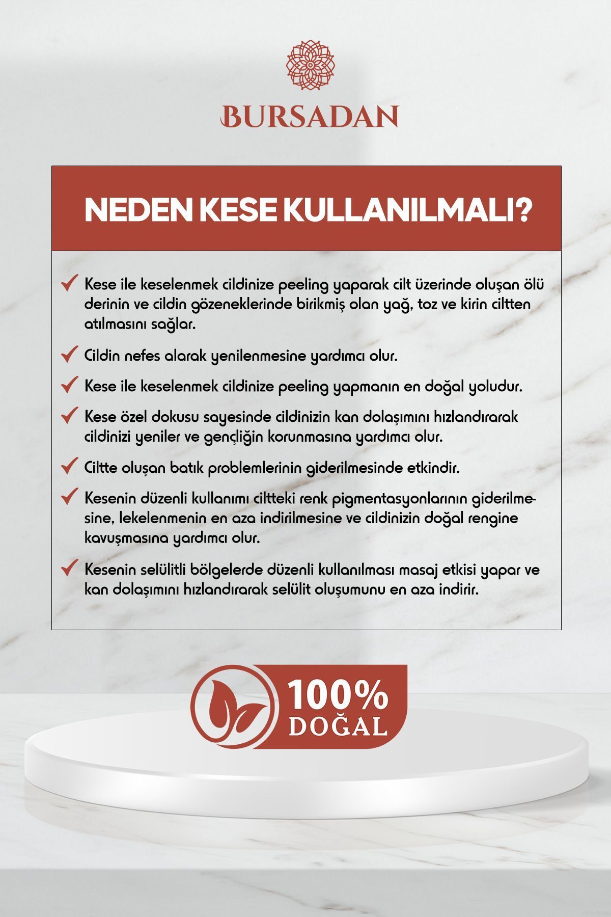 bursadan-Doğal Bursa Hot Spring - 100% Bath Scrub 2