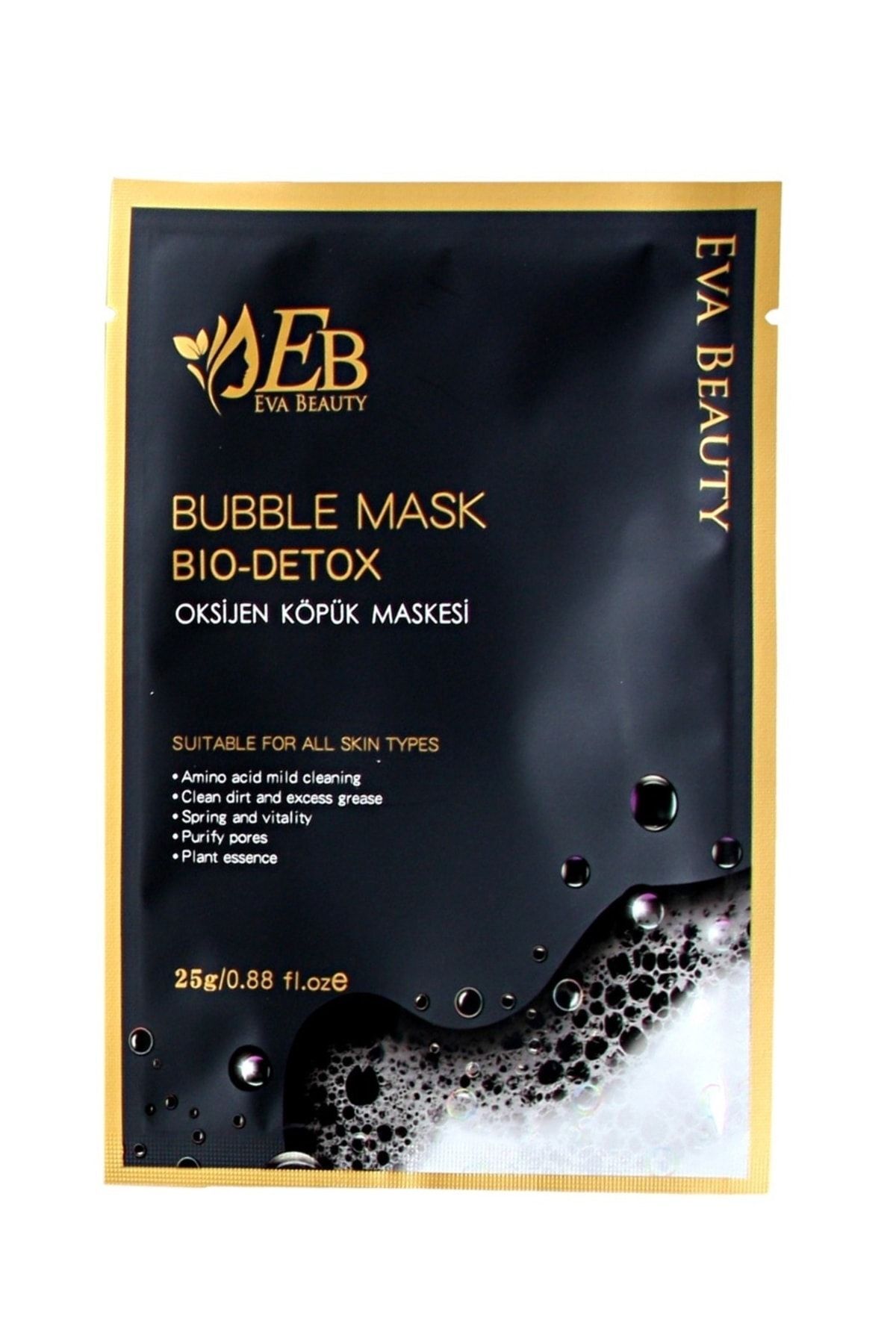 3 Masques Bubble Talika Bio-DETOX - Charbon De Bambou, Hydratant, Soin Visage Effervescent