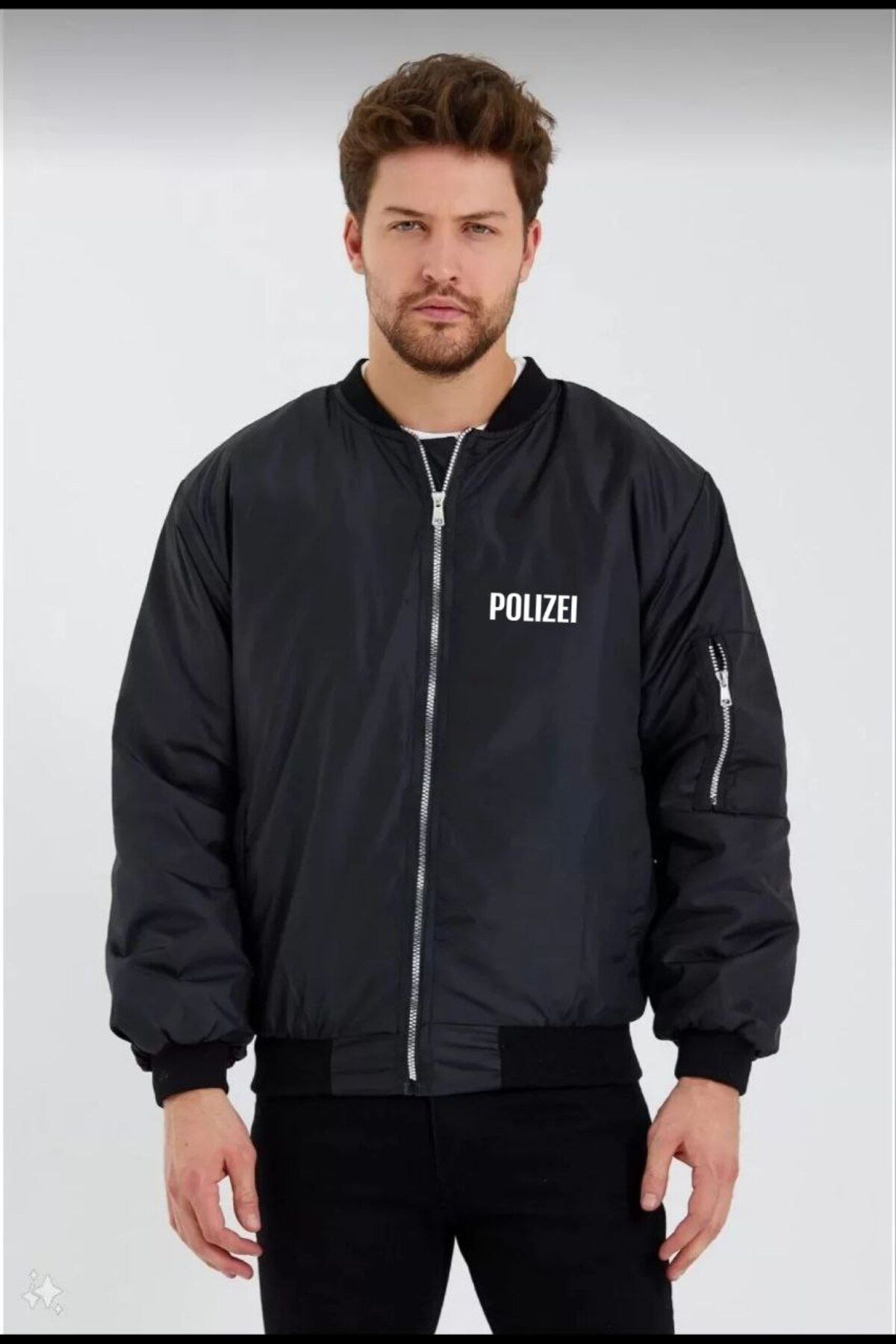 Polizei bomber jacket store