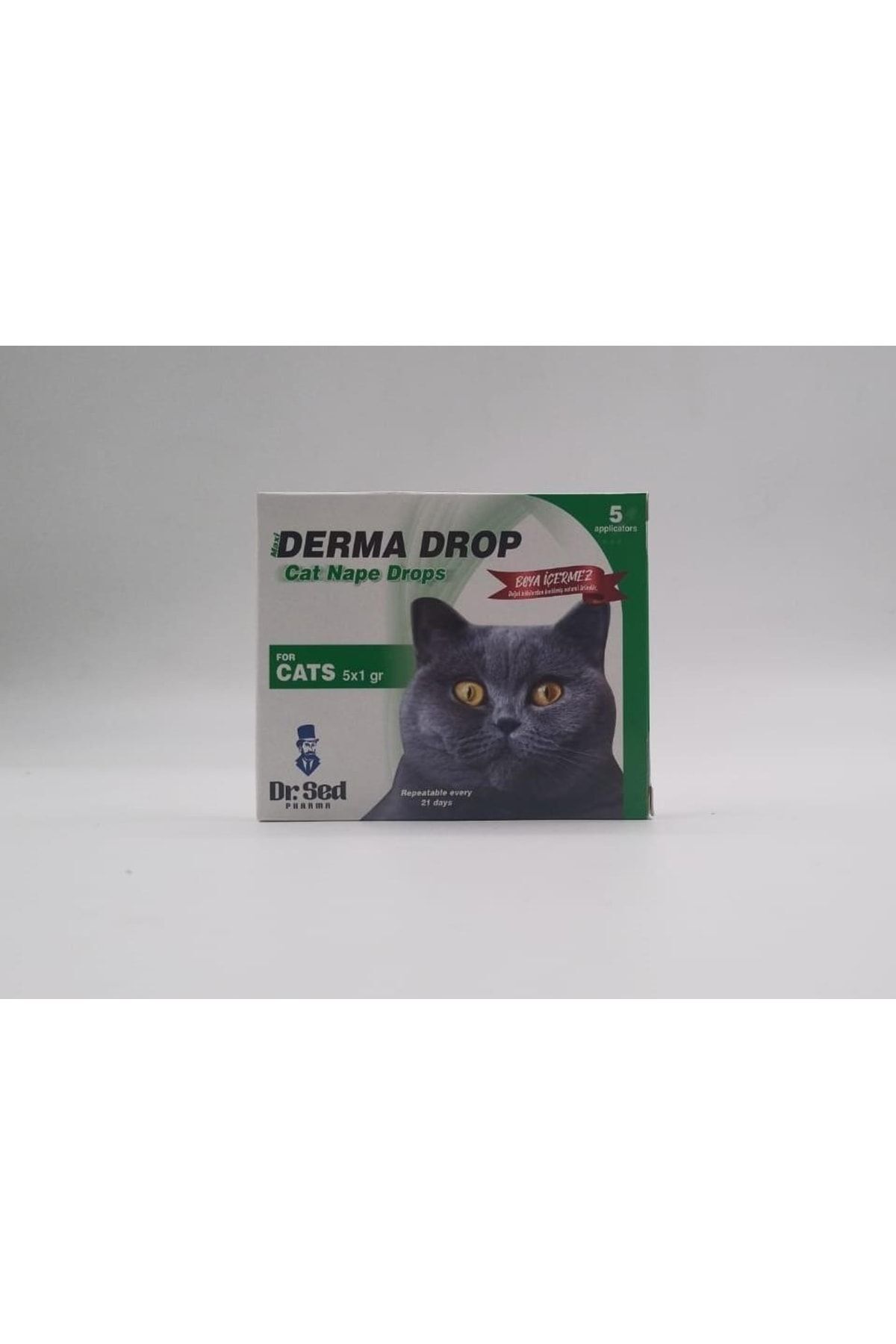 Dr.Sed Derma Kediler Için Deri Bakım Maxi Drop 5x1 gr