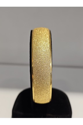imitasyon dünyası 22Ayar Altın Kaplama Simli Bilezik 1.5 Cm Eninde