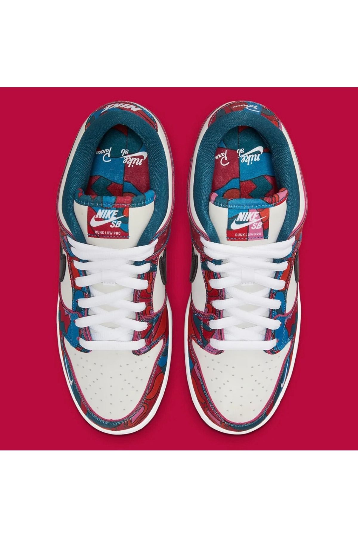 Nike SB Dunk Low Pro Parra Abstract Sneaker Ayakkab Fiyat Yorumlar Trendyol