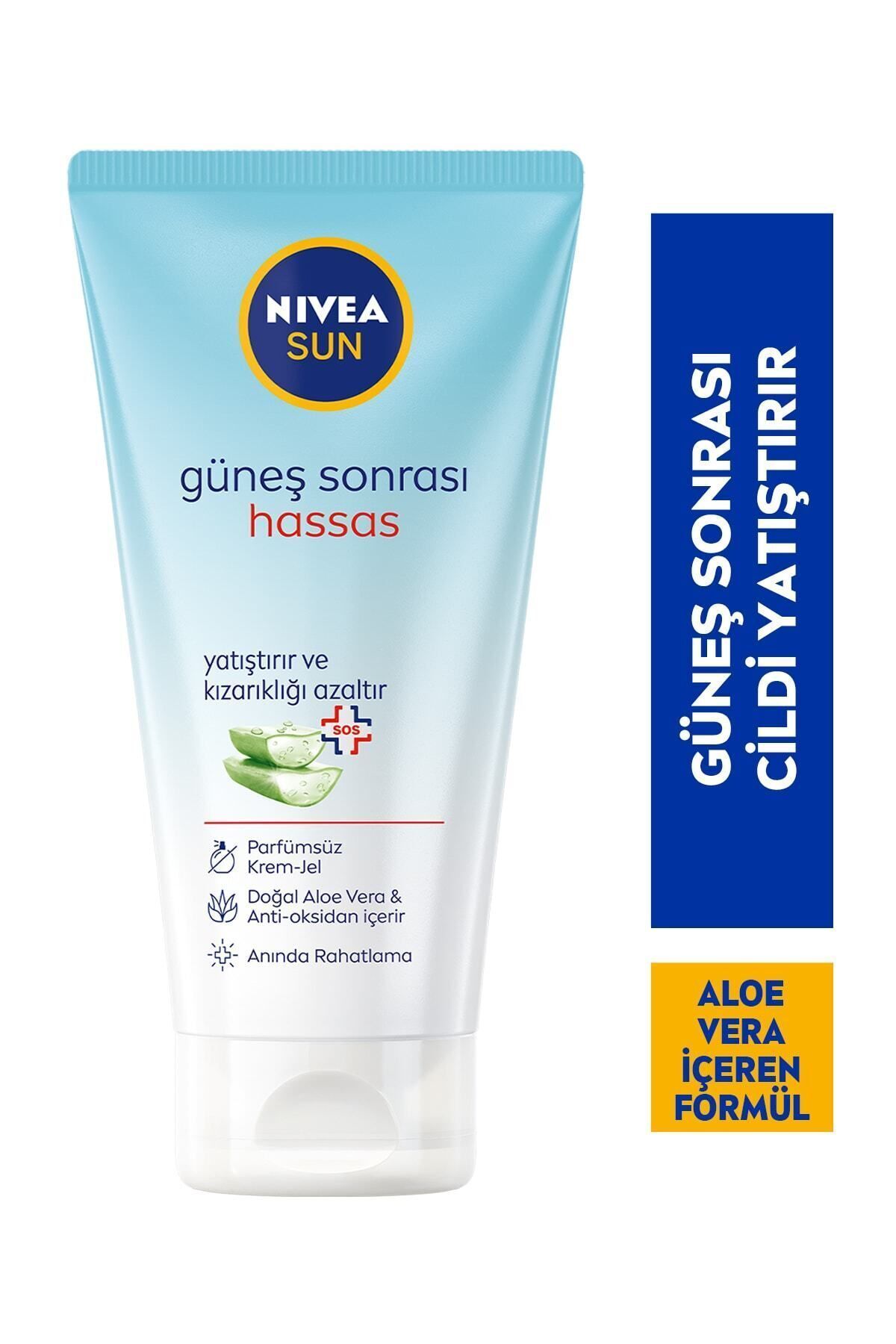 NIVEA Sun Güneş Sonrası Hassas Krem Jel 175 ml — NGS5185