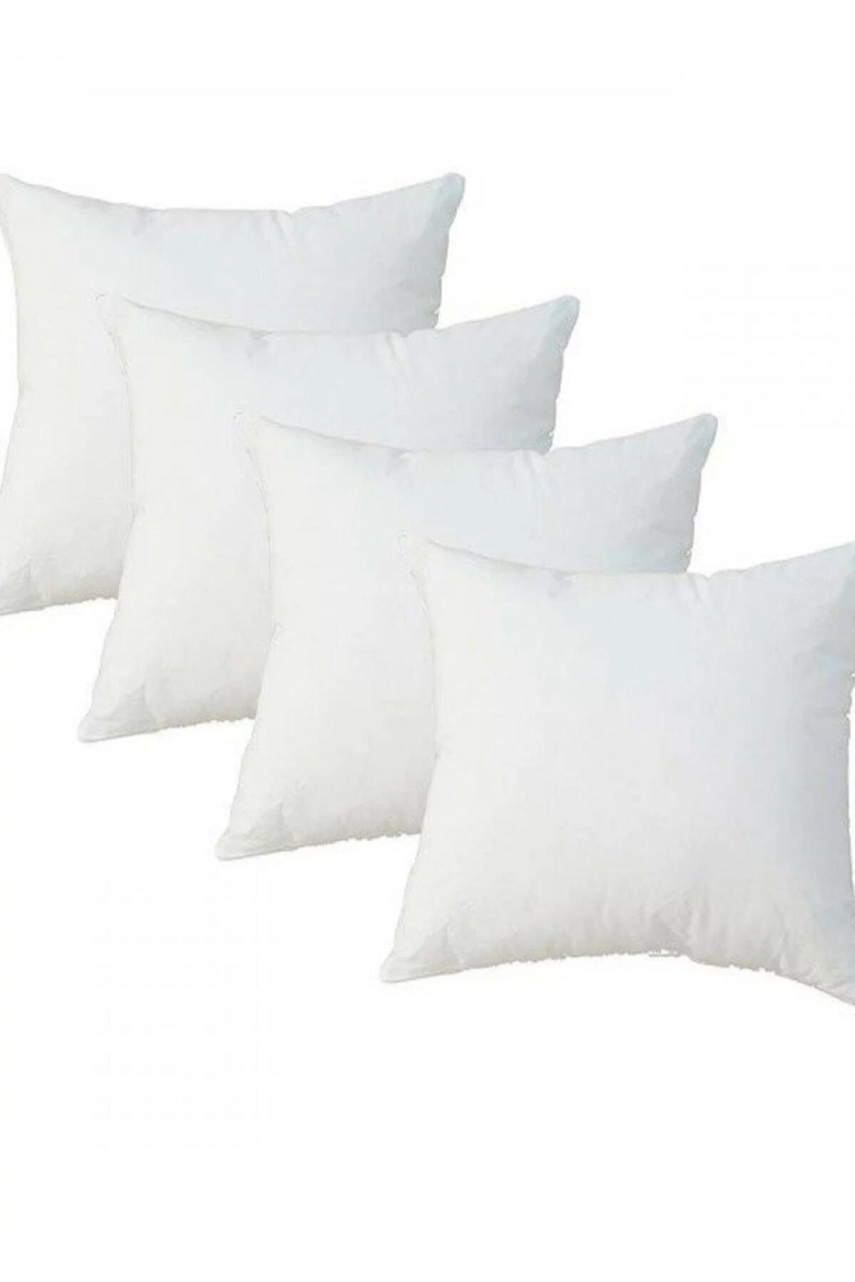 4-Piece Beads Silicone Pillow Case Inner Pillow 50x50 Cm 400 Gr