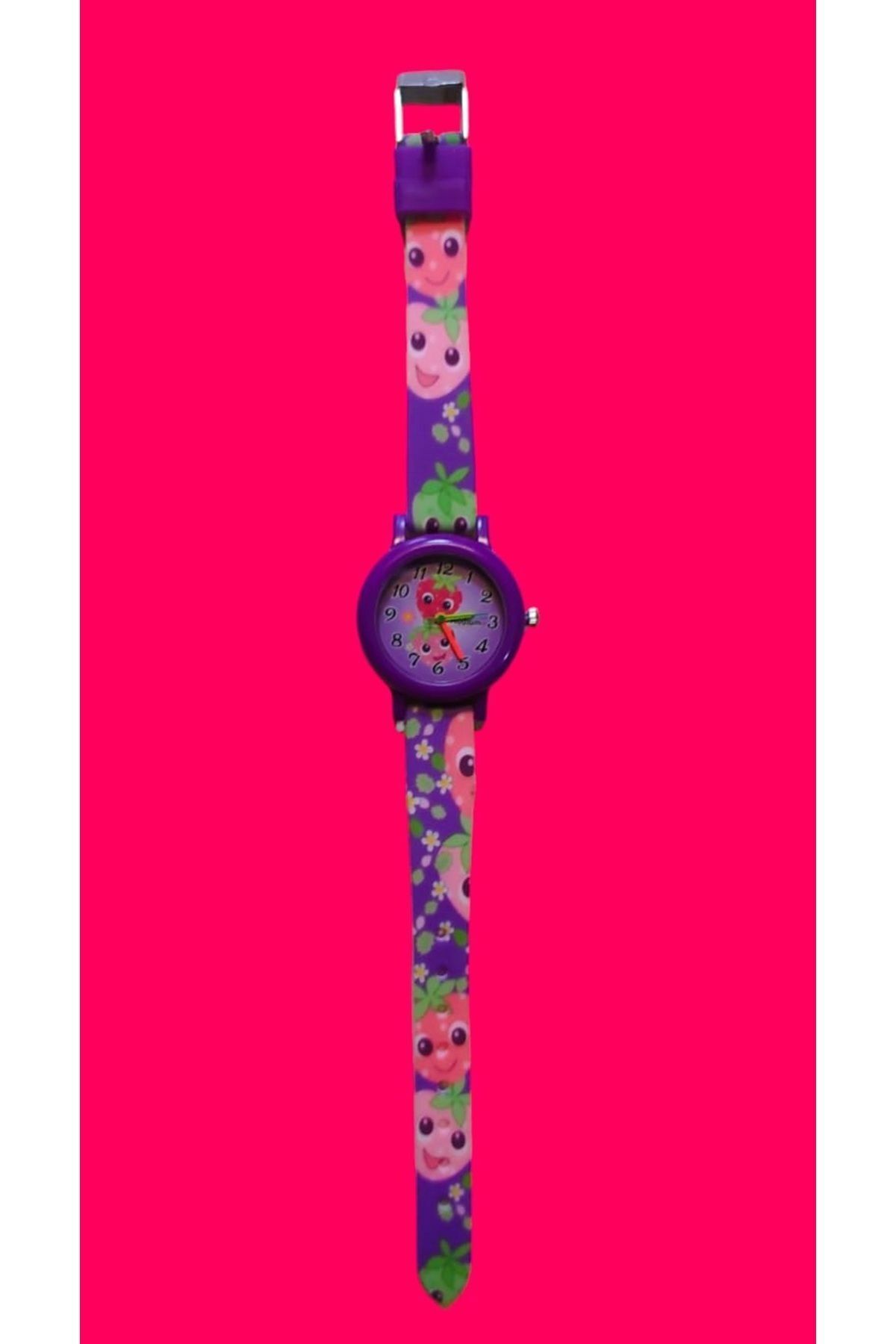MONİCATİME-High Quality Fruit Pattern Children's Analog Watch 2