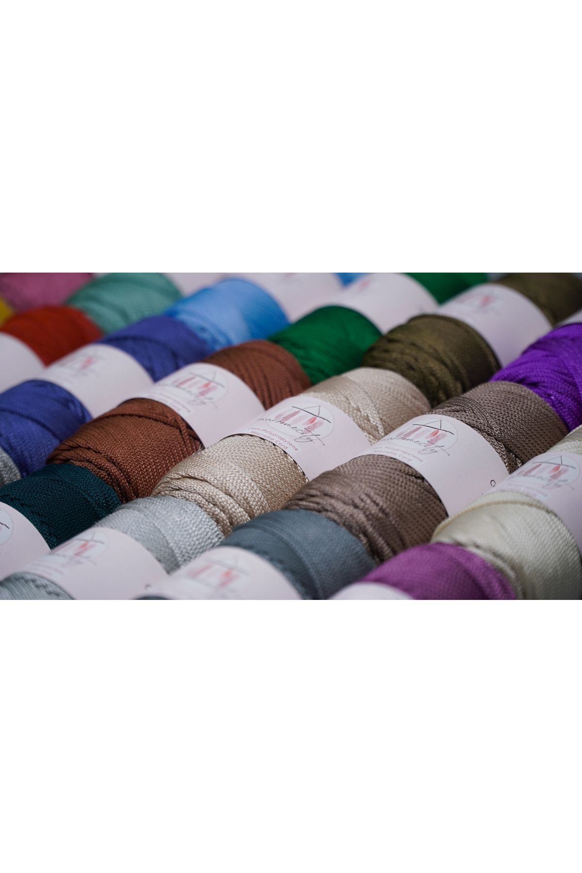 Makromecity-Premium 100 Gr Polyester Macrame Thread Mink 2mm - 120 M Supla Thread And Bag Thread 6