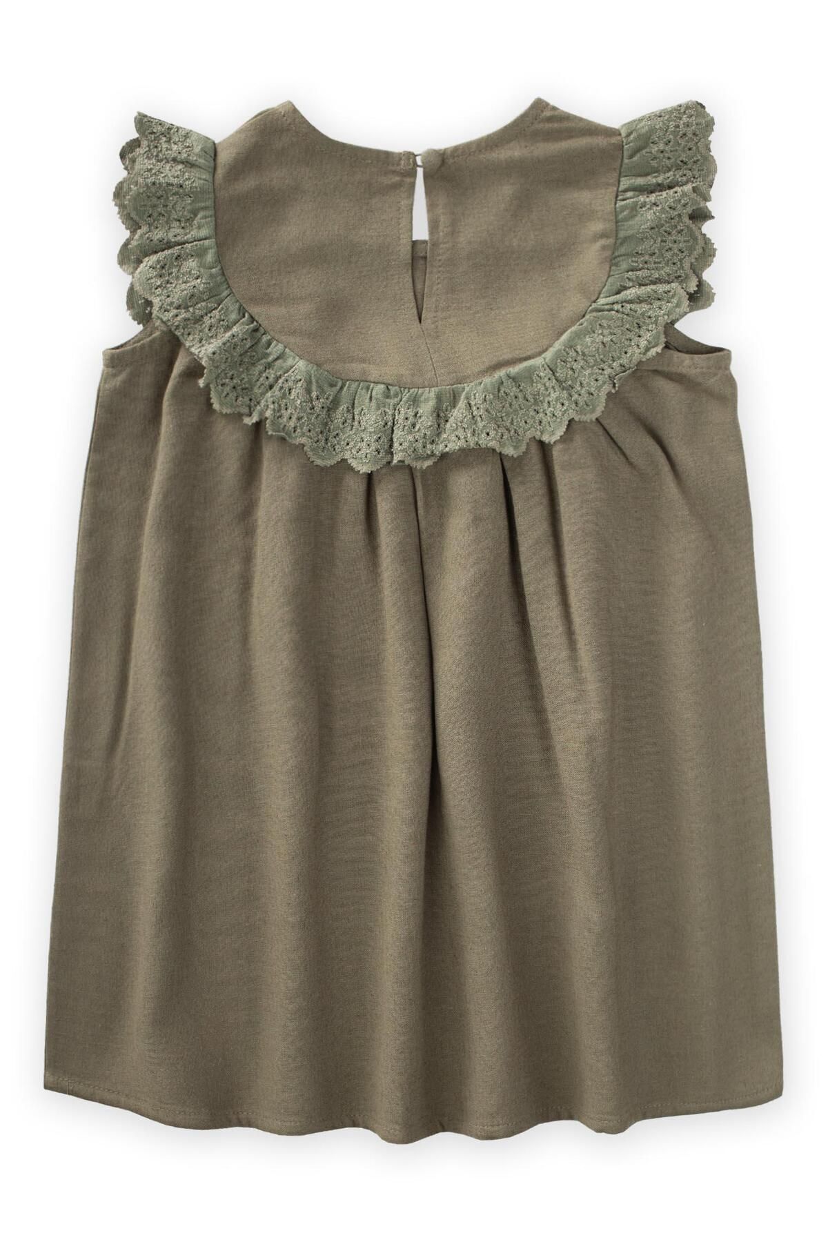 لباس دخترانه پنبه دانه Cigit اورجینال دخترانه کد کالا 20144 - تصویر 2