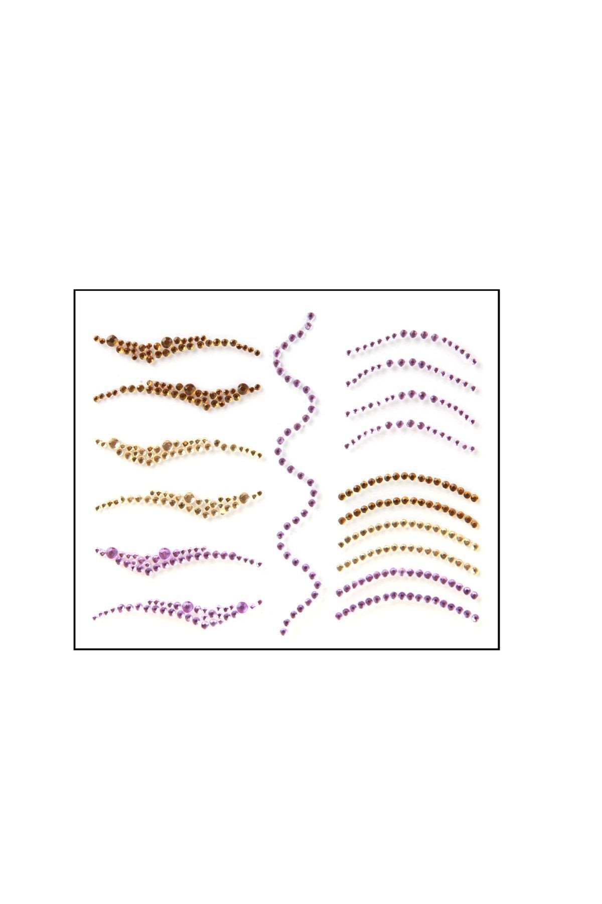 The Glitter Lab Yüz Aksesuarı Eyeliner Kristal Taşlar