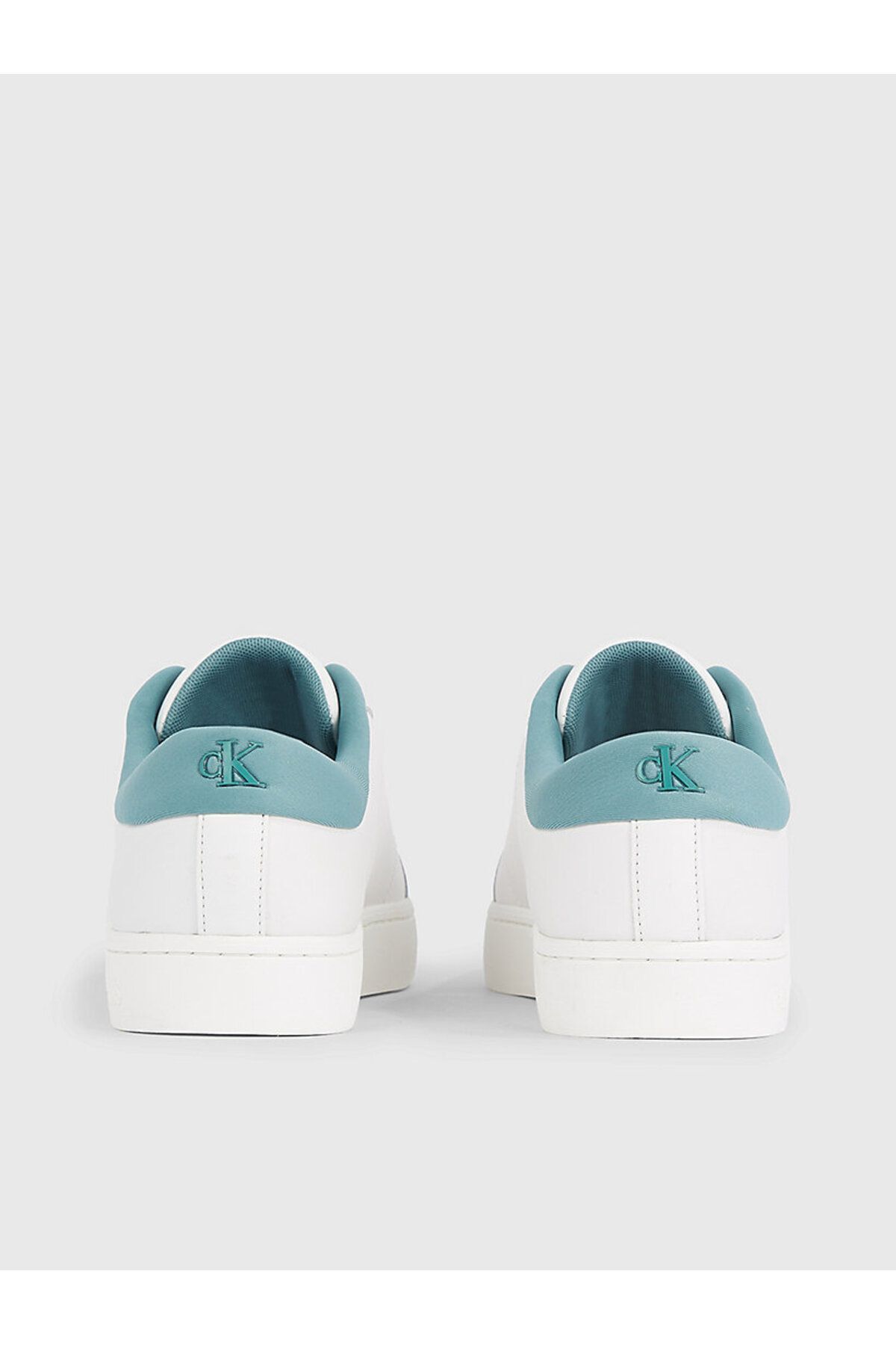 اسنیکر سفید مردانه کلاسیک Cupsole Laceup LTH اورجینال Calvin Klein