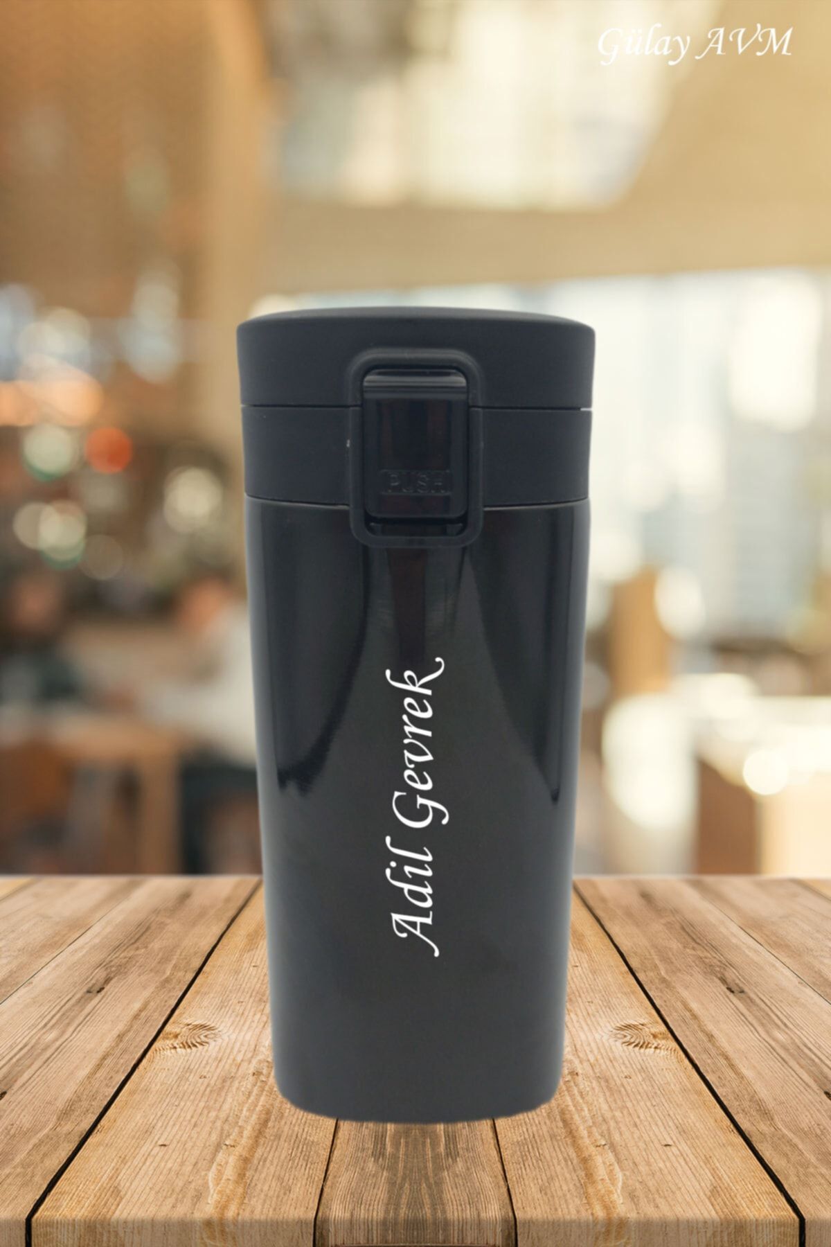 Personalized 304 Stainless Steel Thermos Name Printed 380 Ml Double Layer Sealed 522 Thermos
