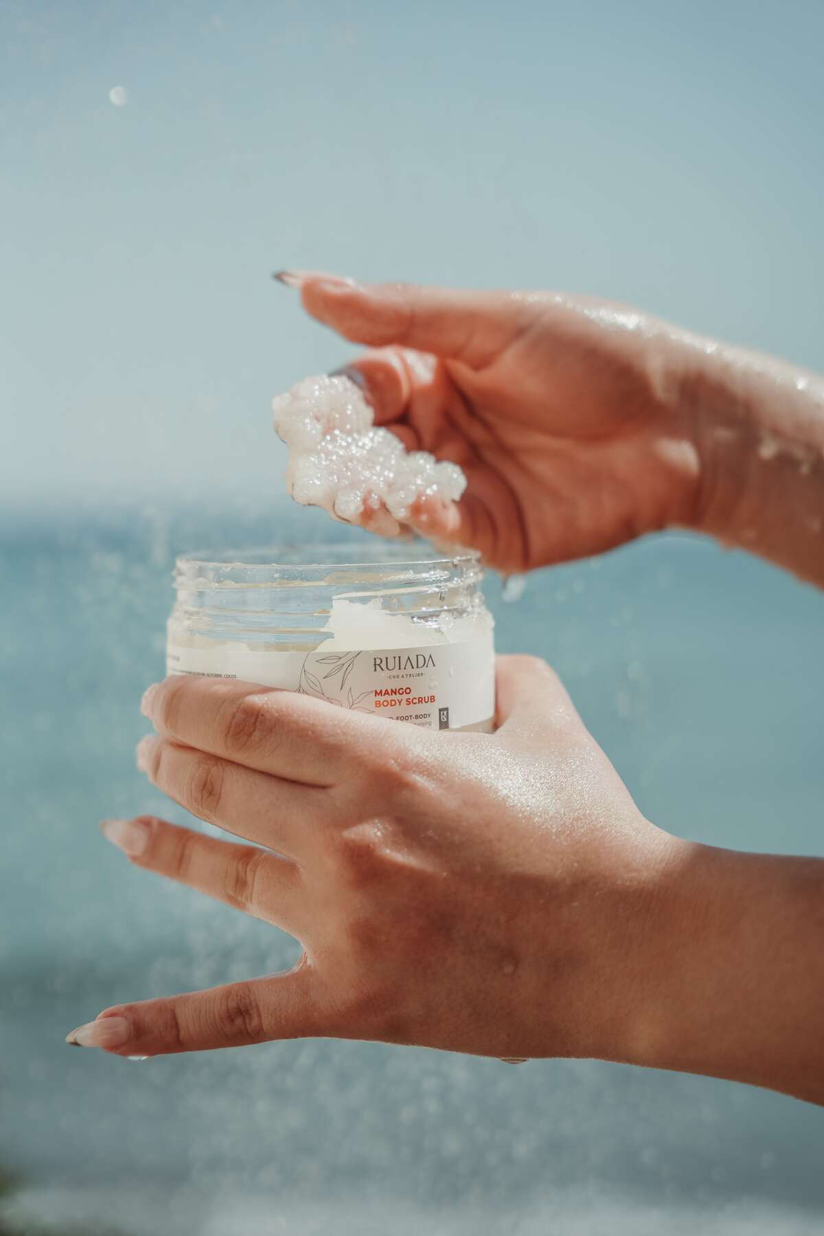 Mango Body Scrub Besleyici Arındırıcı Nemlendirici Vücut Peelingi 250 ml. (Hand-Foot-Body) — TYRU.158.19.07 — تصویر 8 از 9