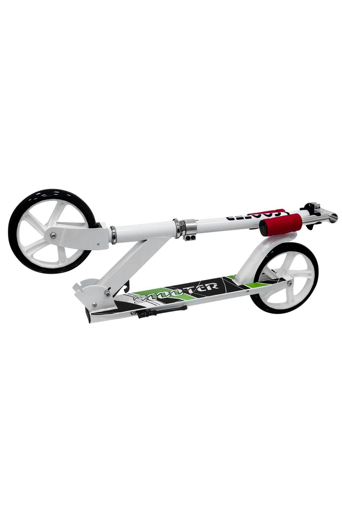 CAN OYUNCAK Metal Gövde, Büyük 2 Teker (200 MM), Katlanabilir Scooter