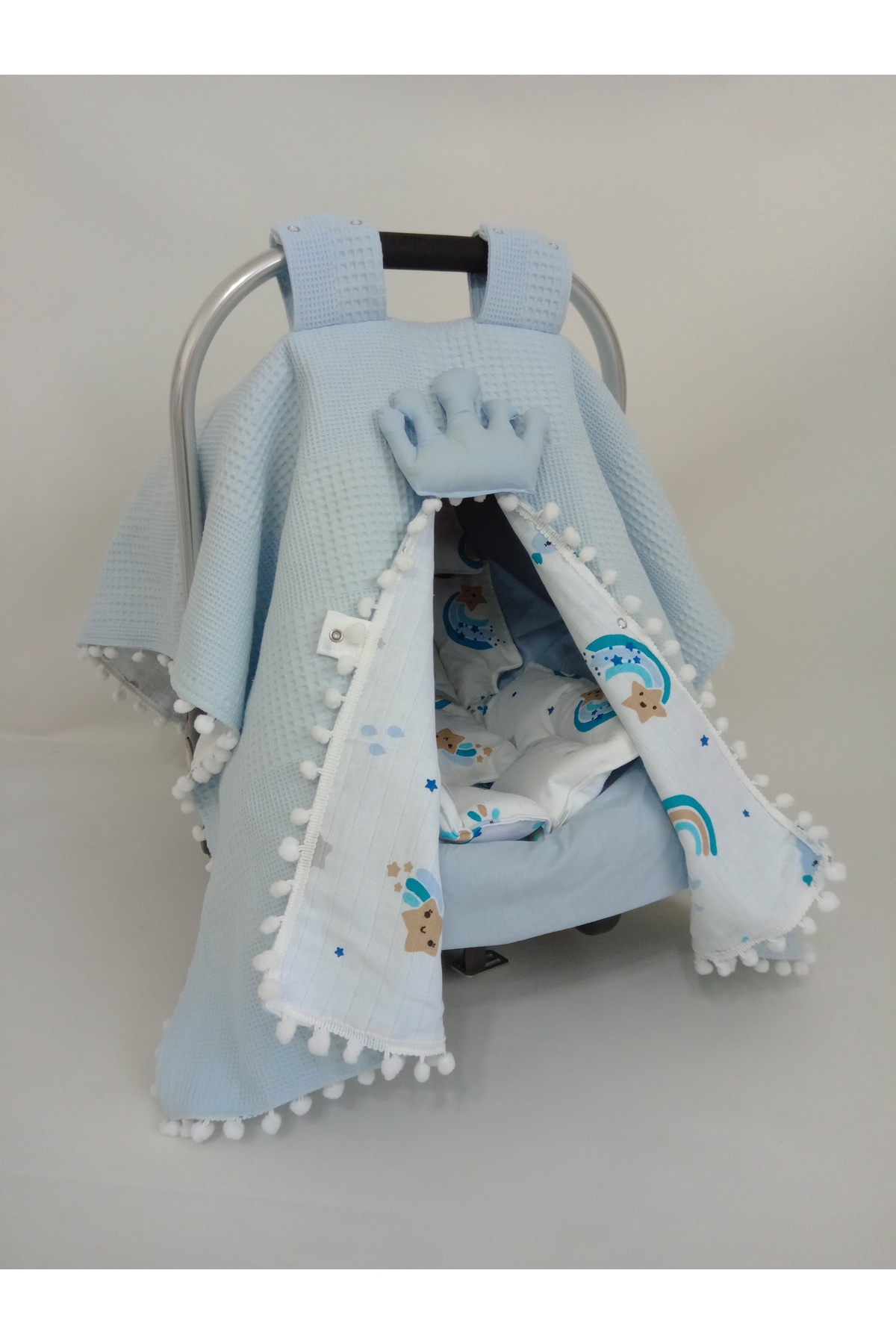 Wenaris KULAKLI Puset Örtüsü Puset Minder puset çarşafı fotoğrafı 2 (önizleme)