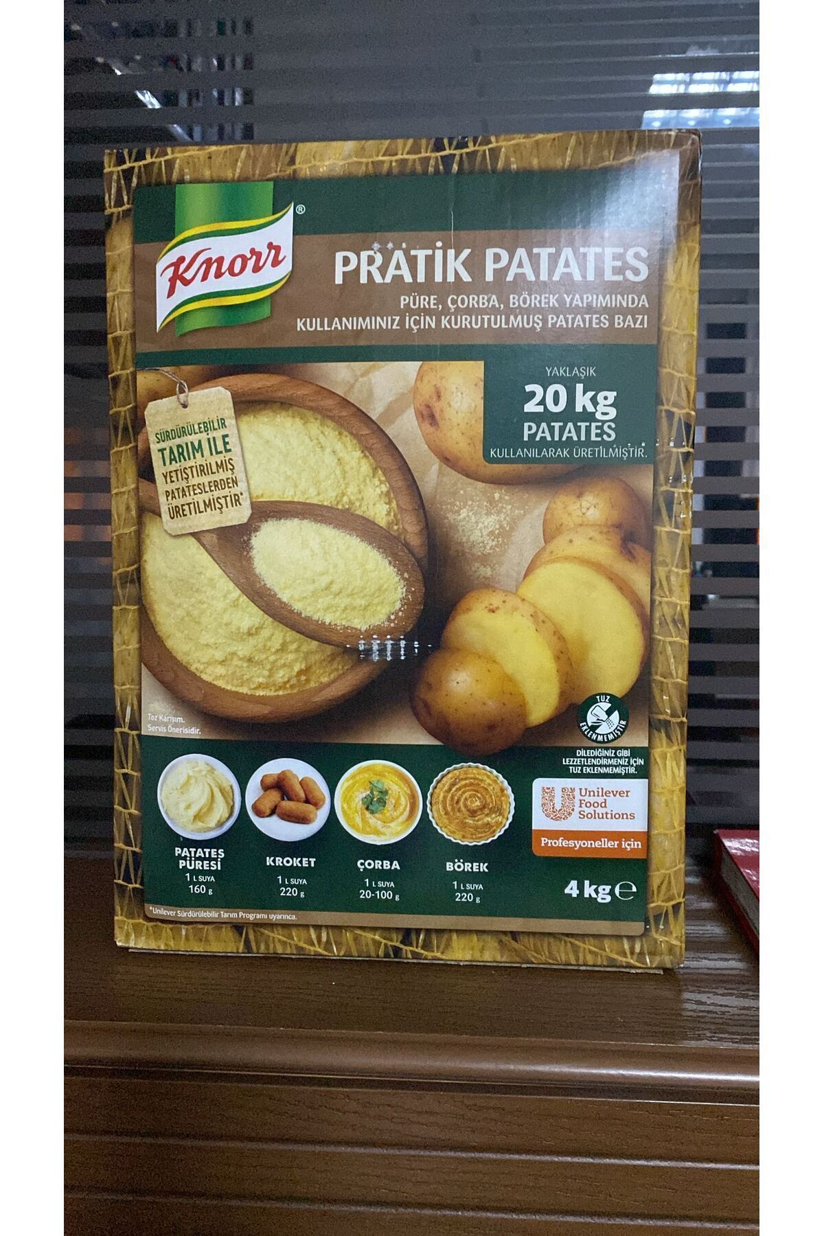 Knorr pratik patates