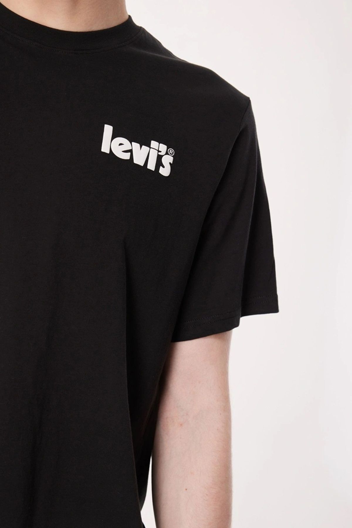 تی شرت لیوایز مردانه 100% پنبه مشکی  طرح دار Relaxed/ریلکس    Relaxed/ریلکس Daily/روزانه | Levi's A2082-0146 TR - تصویر 3