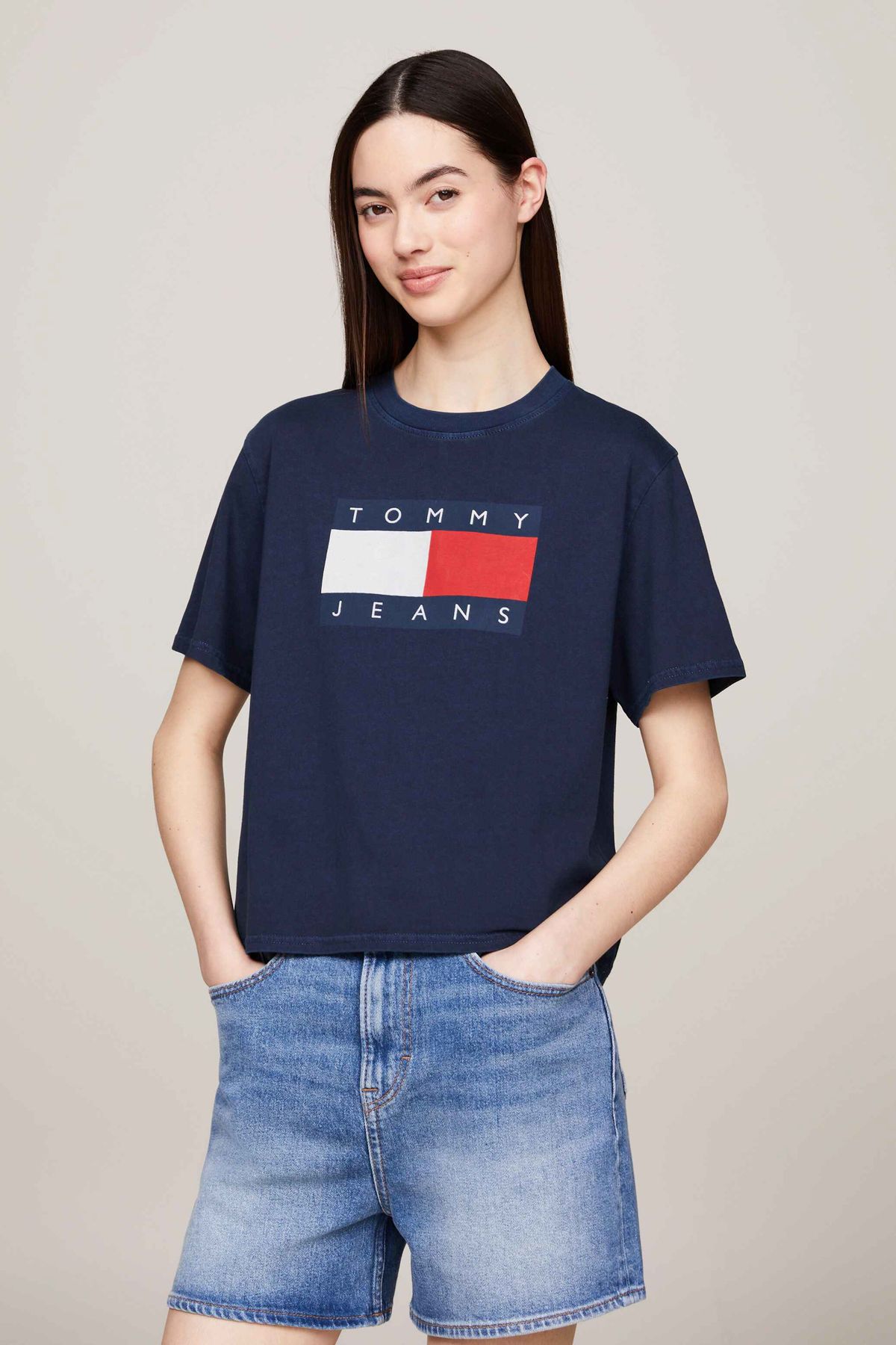 T shirt tommy hilfiger bandiera deals
