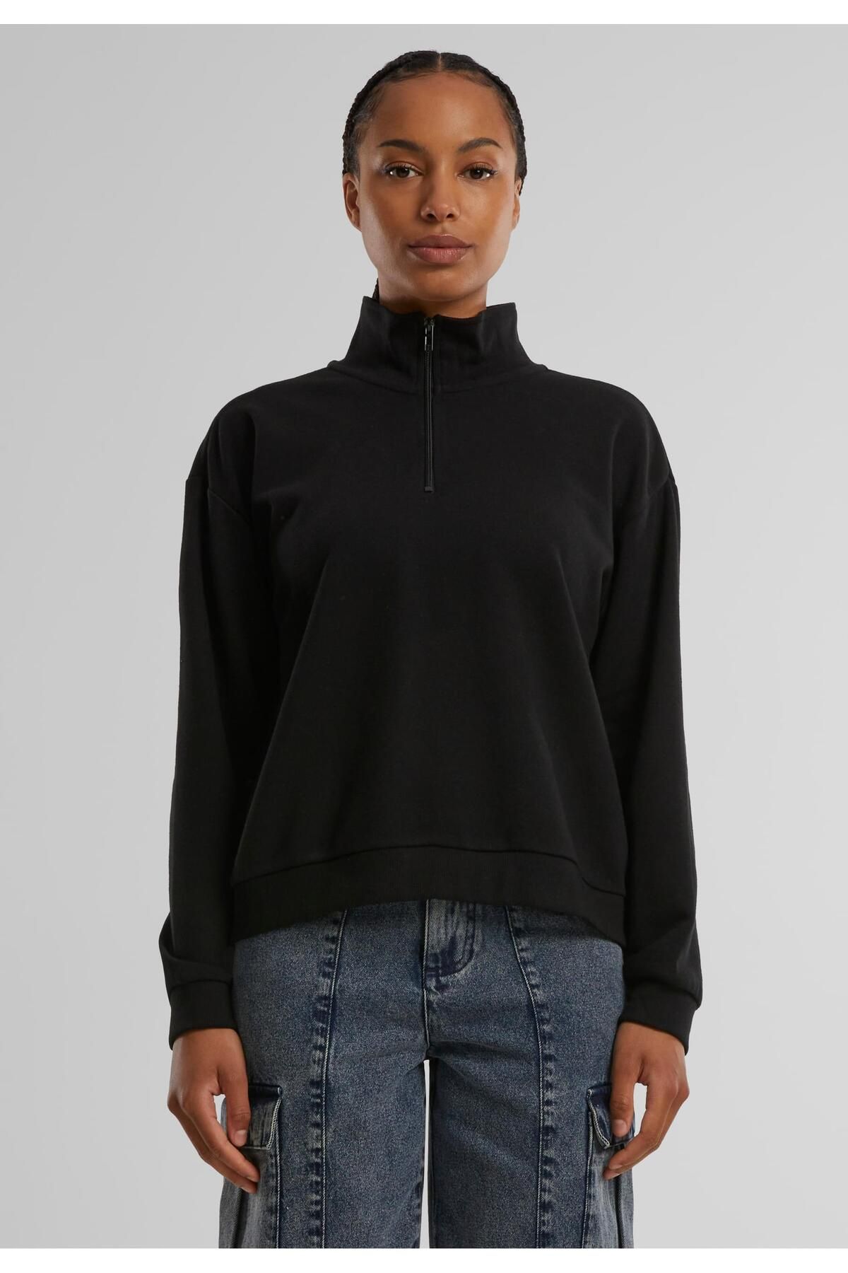 Urban Classics-Leichter Frottee-Troyer für Damen 3