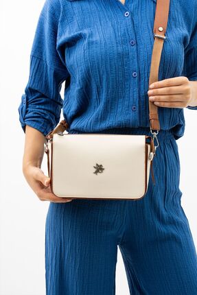 FiONA BAG Fiona Kadın Krem-taba2 Adet Askısı Olan Omuz Ve Çapraz Çanta