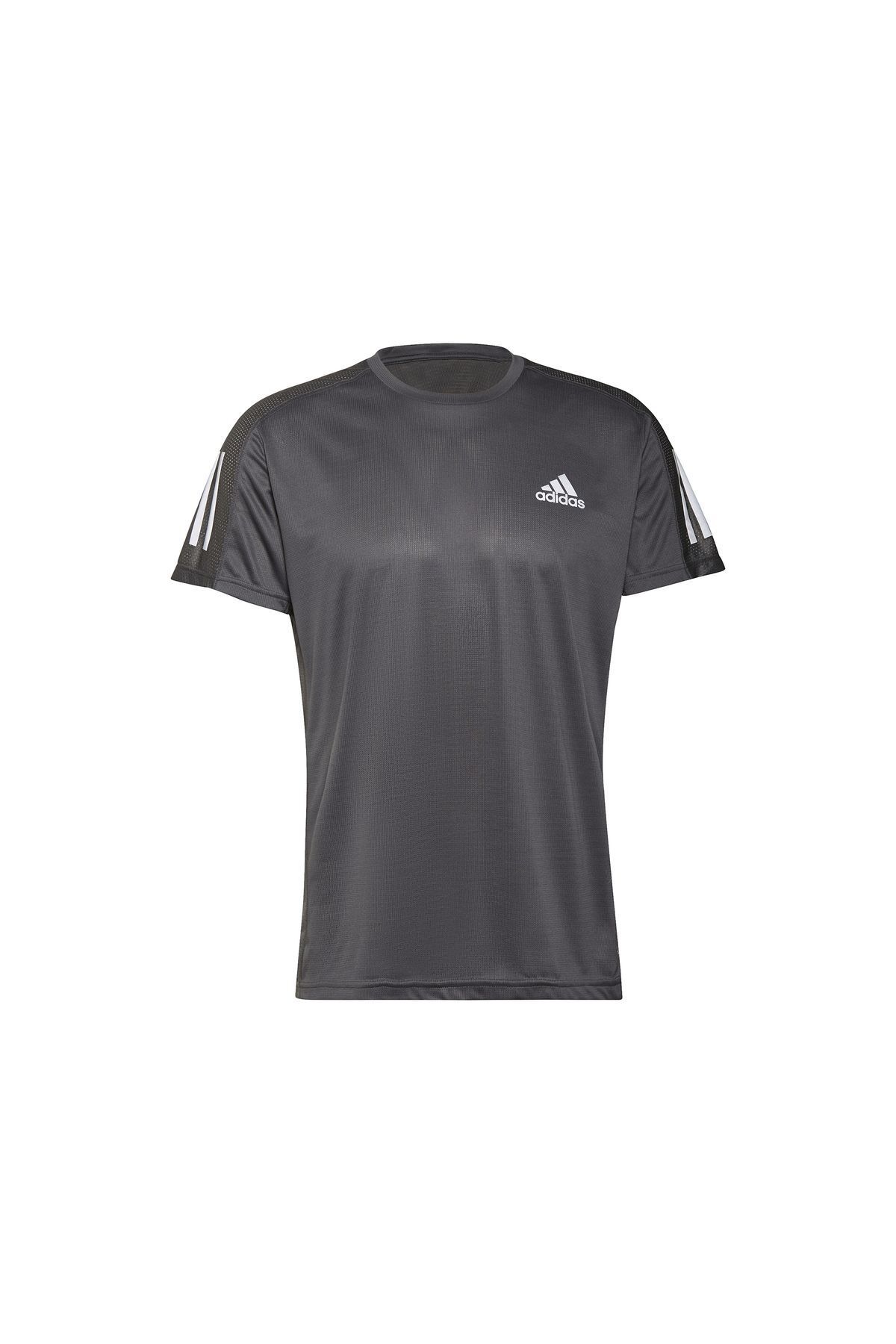 تی شرت رانینگ مردانه The Run Tee H34487 خاکستری را داشته باشید adidas