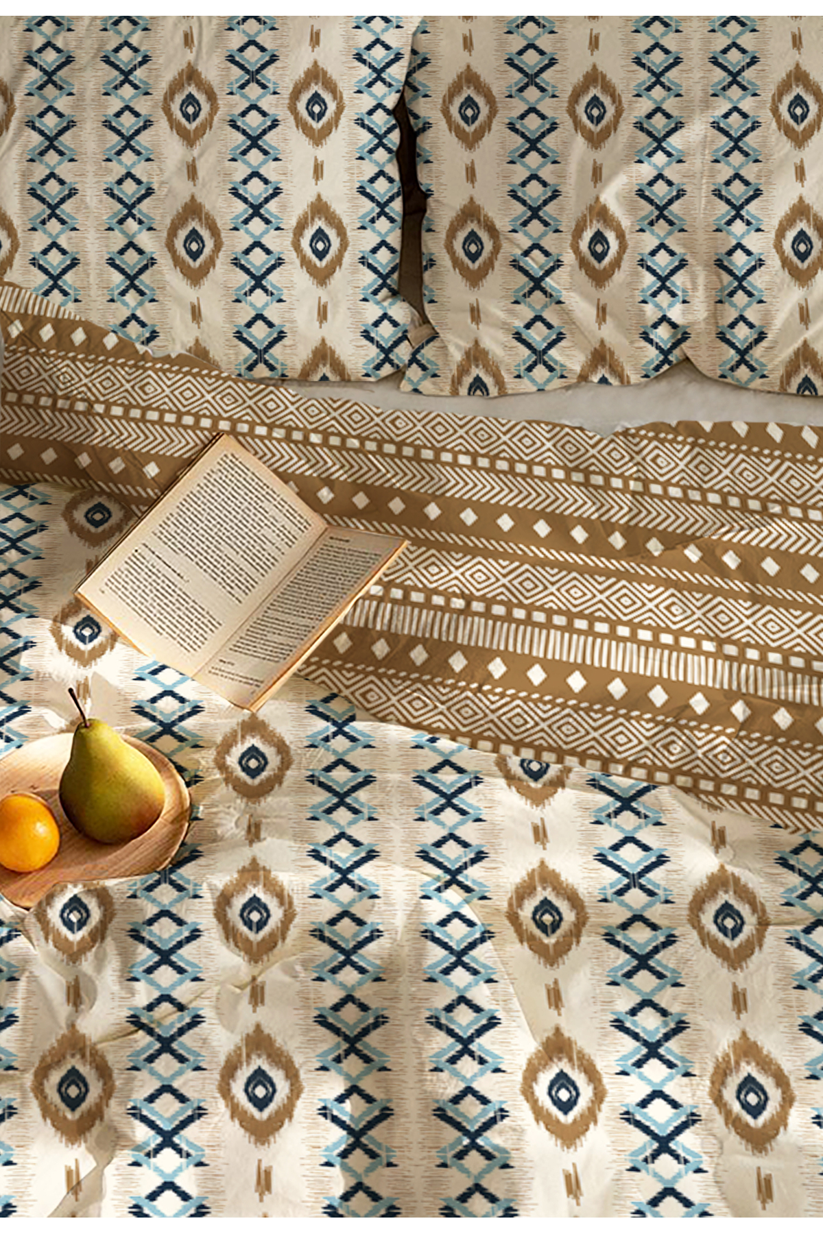 سرویس روتختی  رنگارنگ اومیلاEvmila | 54814 اورجینال - تصویر 2