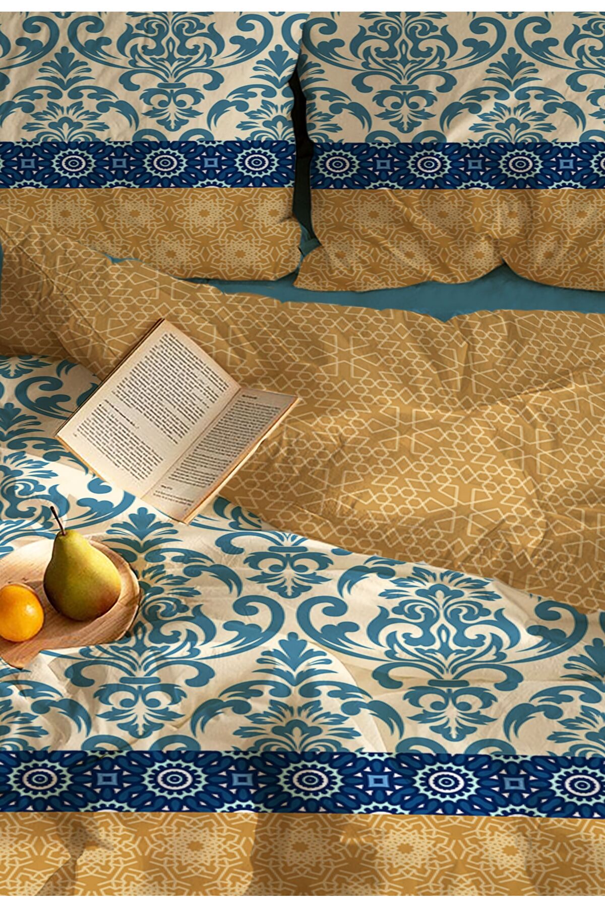 سرویس روتختی  رنگارنگ اومیلاEvmila | 54820 اورجینال - تصویر 2