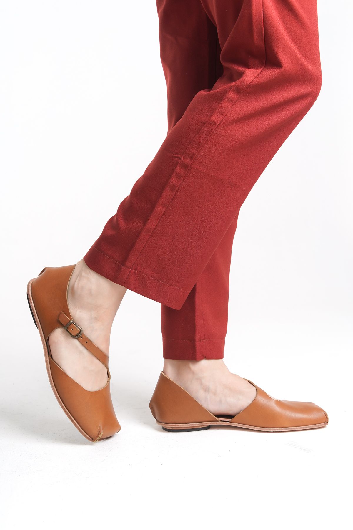 کفش های کژوال چند رنگ زنانه تابای واقعی دست ساز DP02 DaphneSandals