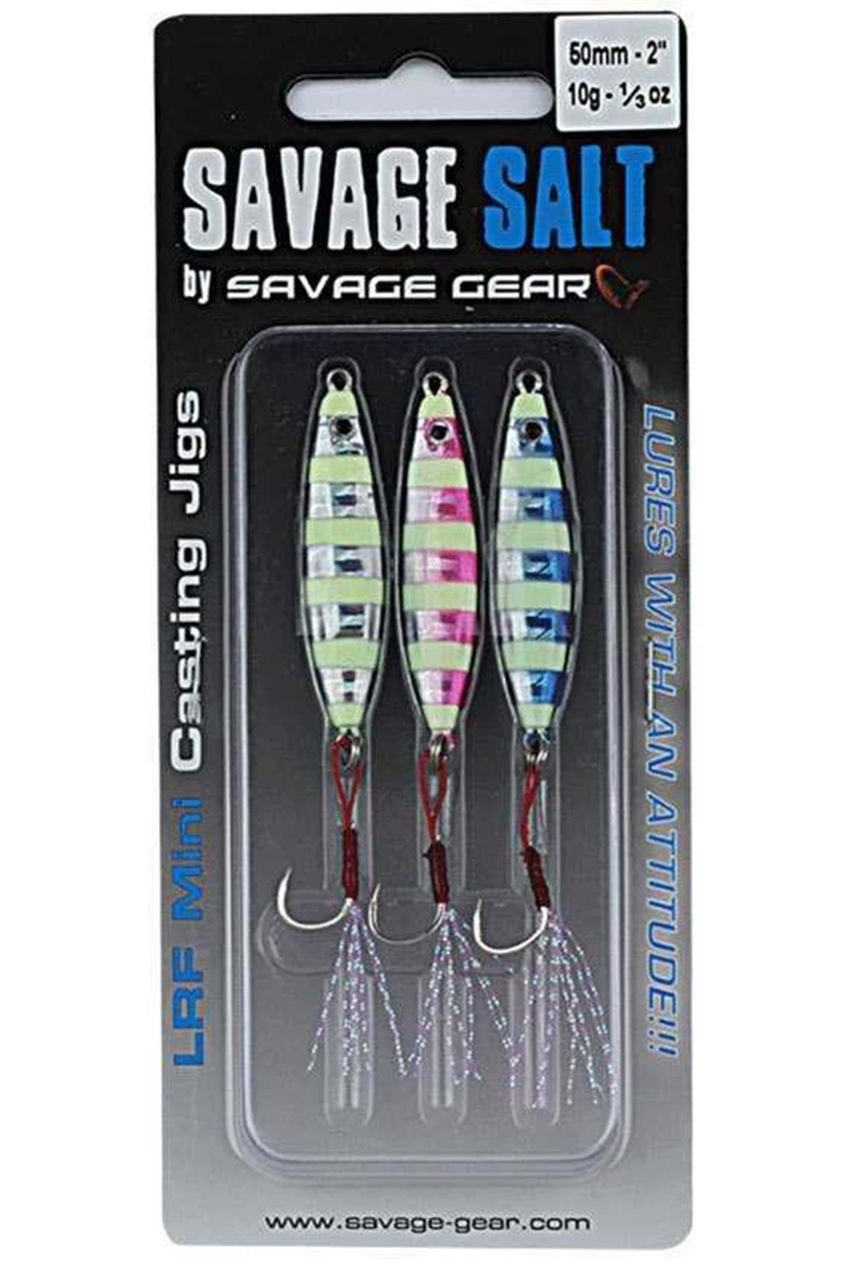 savagear SAVAGE GEAR LRF MINI TURKISH ZEBRA MIX 3x10 GR MIX 50 / 10 GR 1 AD.