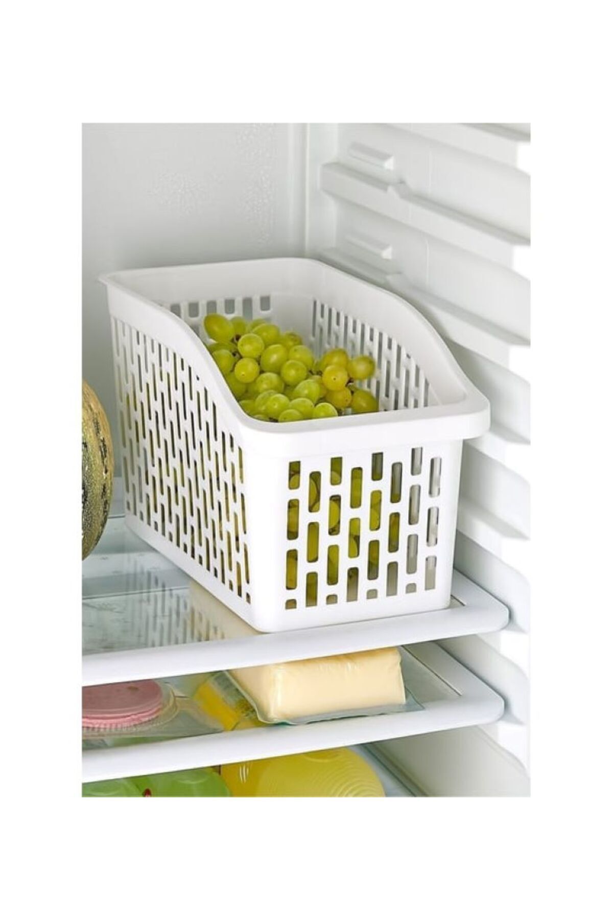 ERSAT HOME-Refrigerator Shelf Organizer Fruit Vegetable Basket - Organizer Closet Organizer -142-3 5