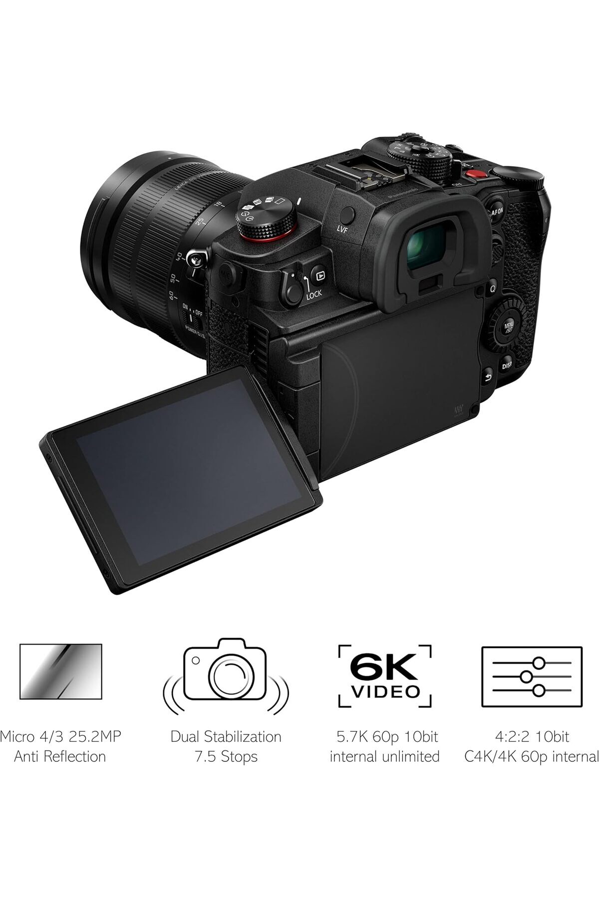 Panasonic Lumix Dc-gh6 + Leica 12-60mm F/2.8-4 Kit - Fiyatı, Yorumları