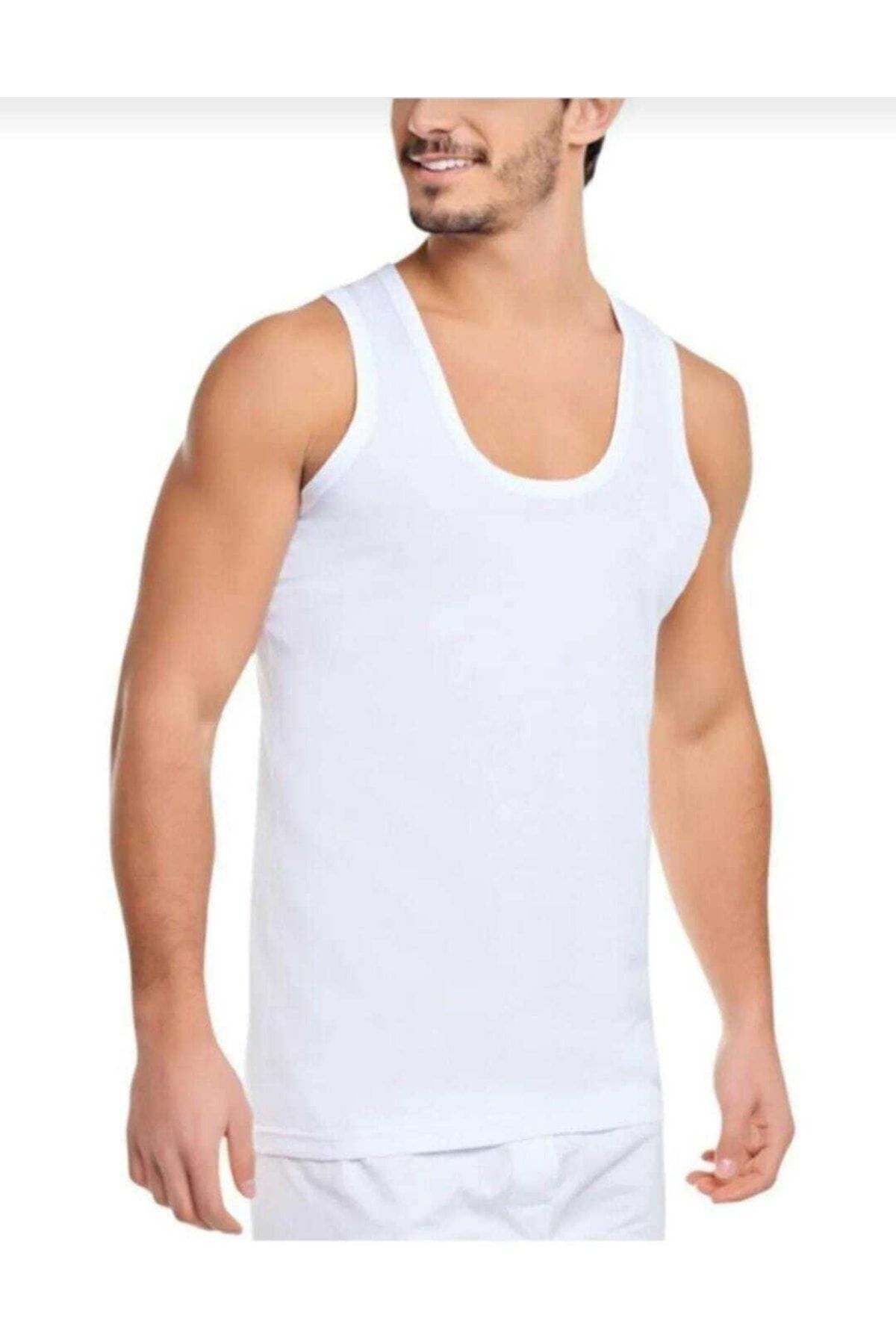 ek by_kuzeylingerie Erkek Atlet Penye Pamuklu 3lü