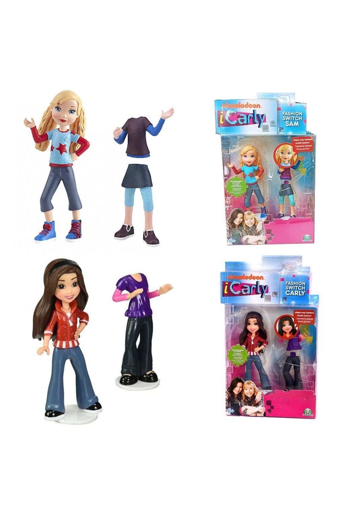 Nickelodeon 2 Li Icarly Fashion Switch Carly And Sam - Icarly Fashion Clothing - Interchangeable Clothing