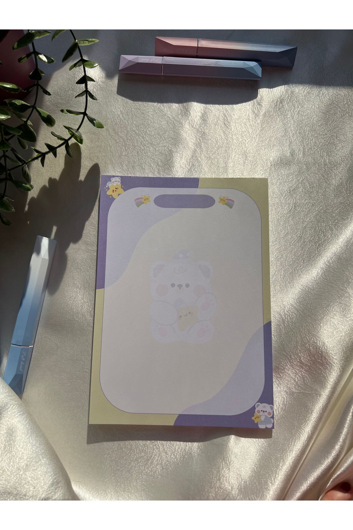 Mirya Notes-A5 Teddy Bear Patterned Notepad - Notepad 4
