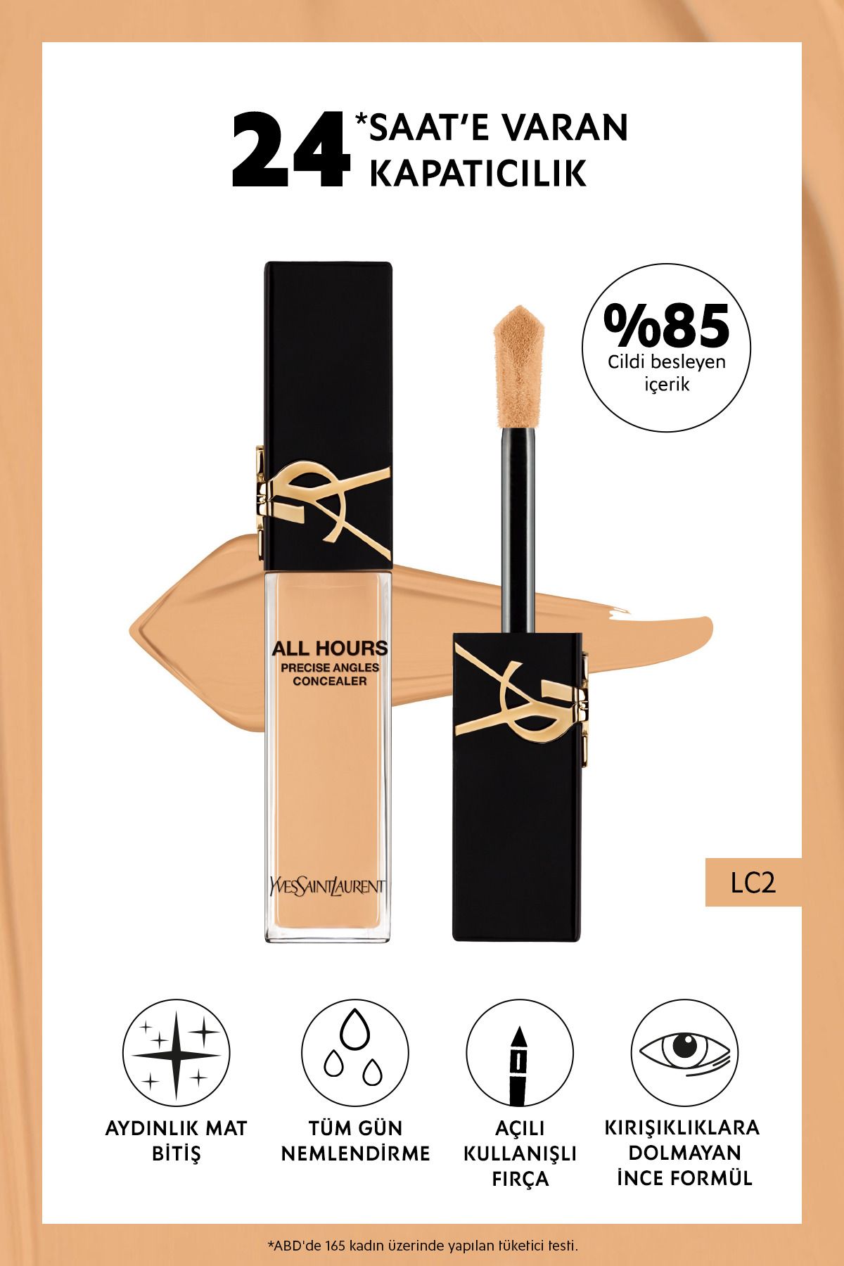 All Hours 24 Saat Süren Likit Tam Kapatıcı LC2 3614273954365