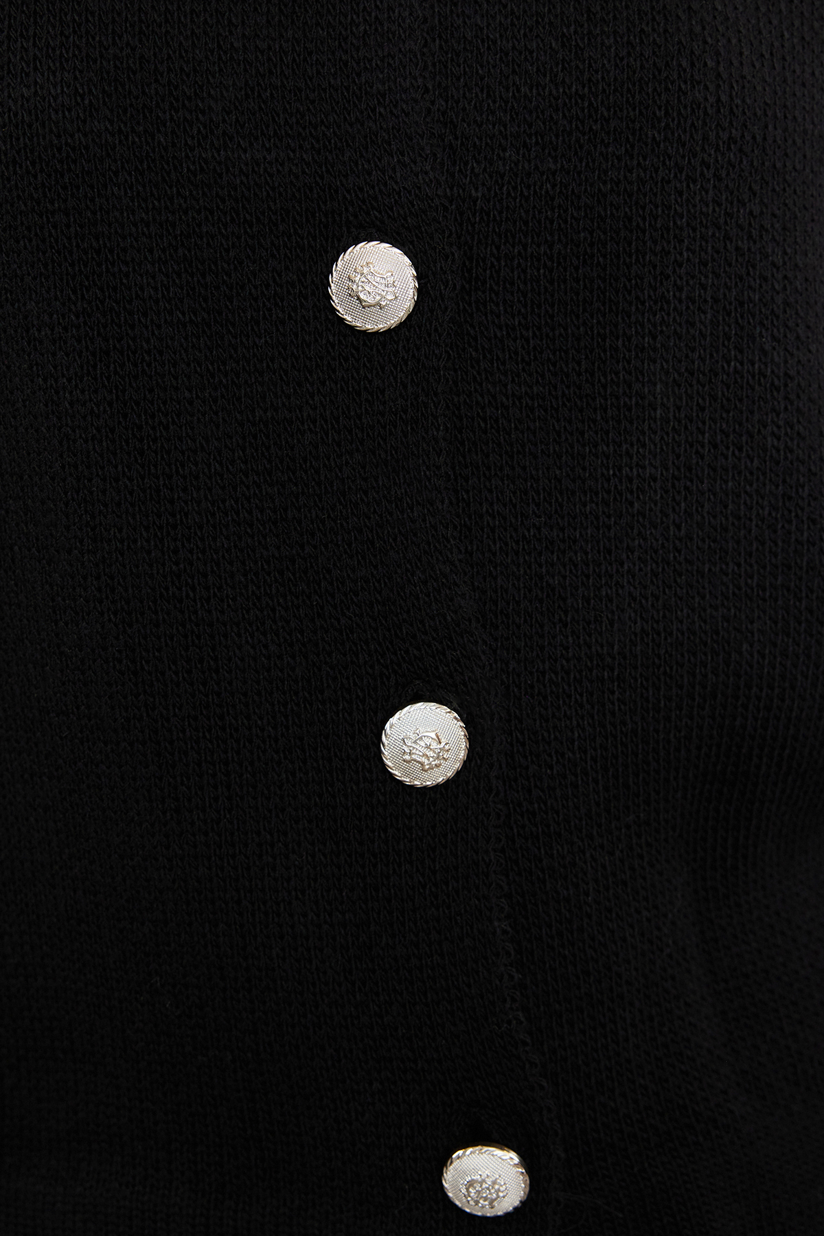 Trendyol Collection Трикотажна жилетка - Jacket Look Black Basic Model Twoaw24Hi00090