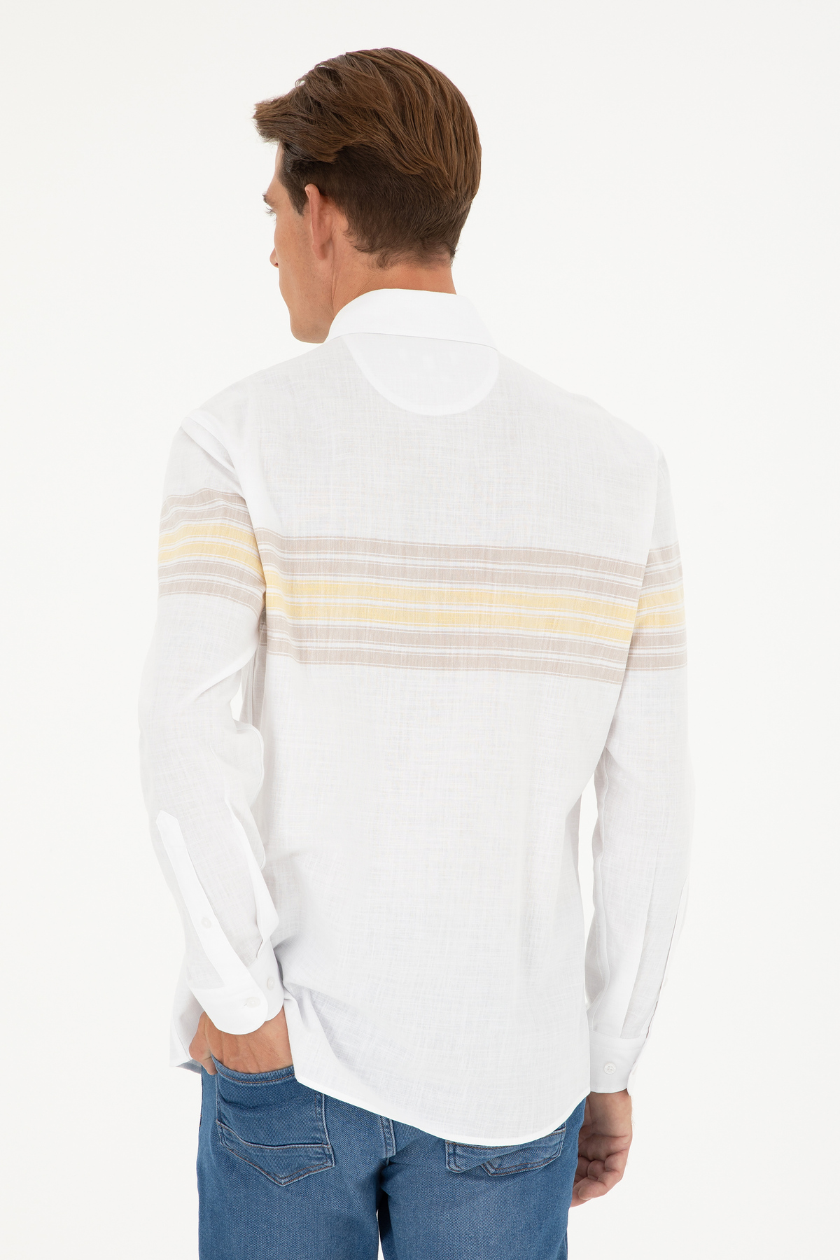 پیراهن مردانه یو اس پولو | 1026019 U.S. Polo Assn. - Image 5