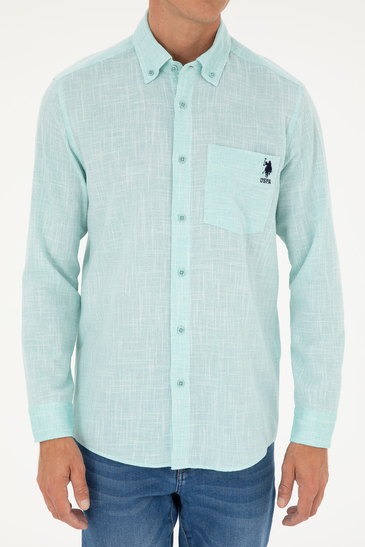 پیراهن مردانه یو اس پولو | 1026020 U.S. Polo Assn. - Image 6