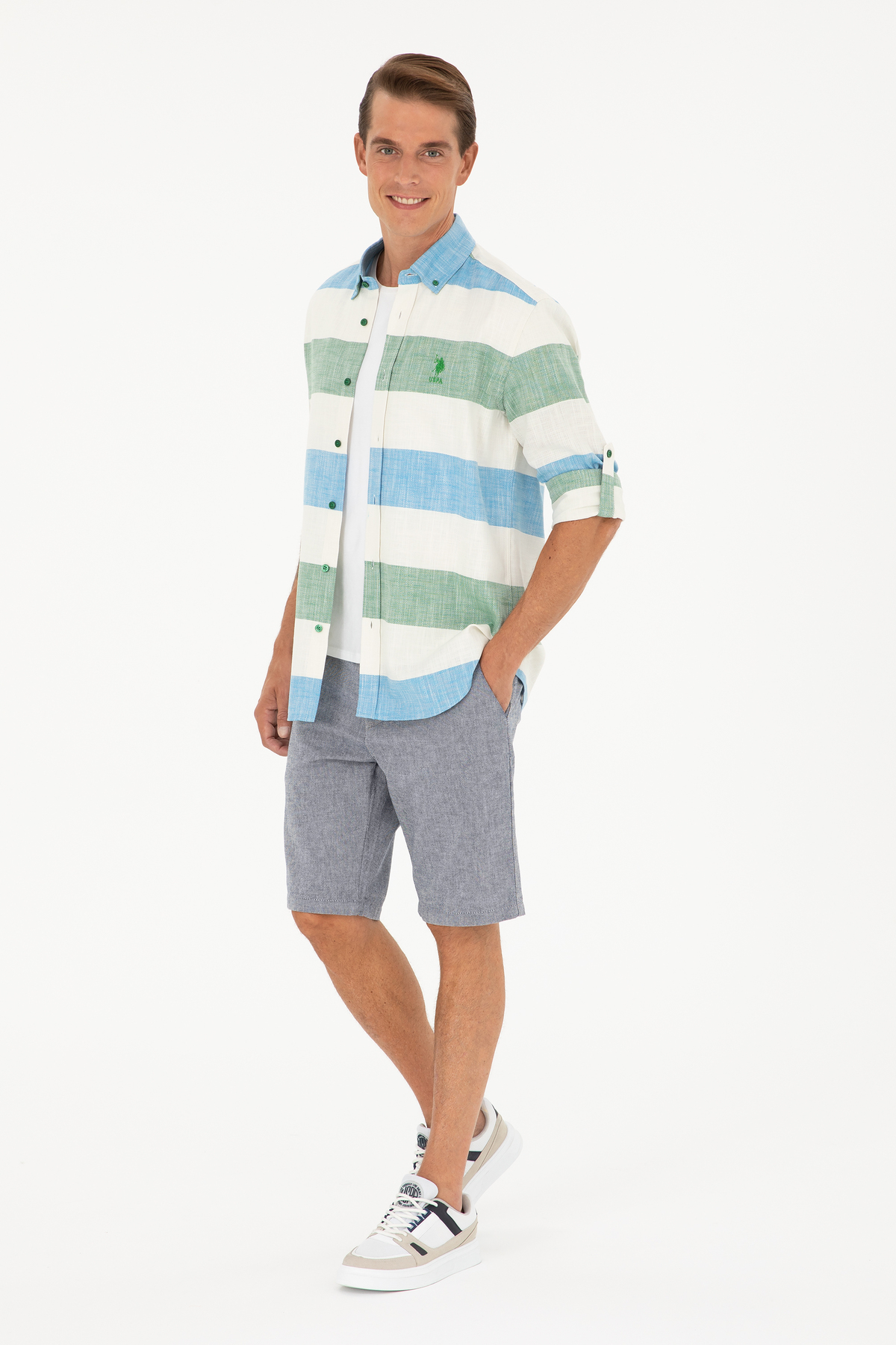 شلوارک مردانه یو اس پولو | 1035837 U.S. Polo Assn. - Image 3